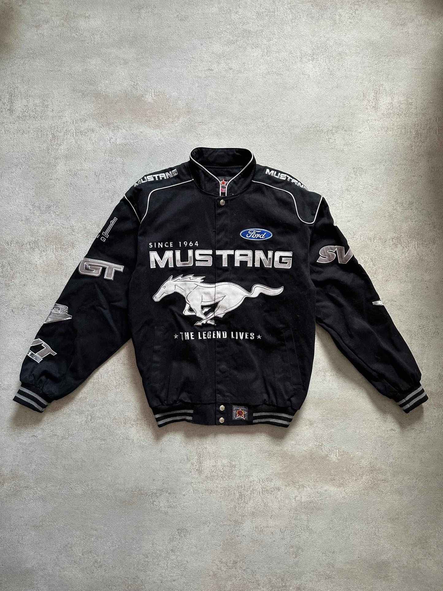 VINTAGE NASCAR JACKET - MEDIUM