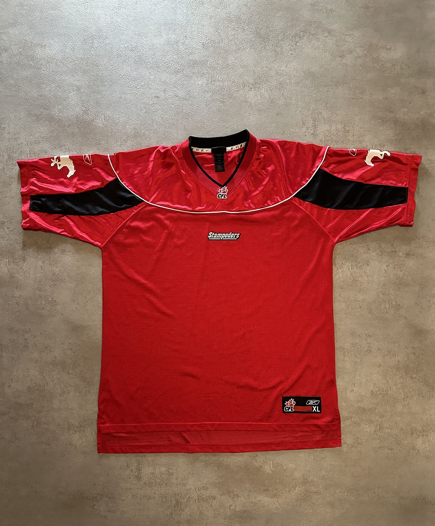 REEBOK CALGARY STAMPEDERS JERSEY - XLARGE