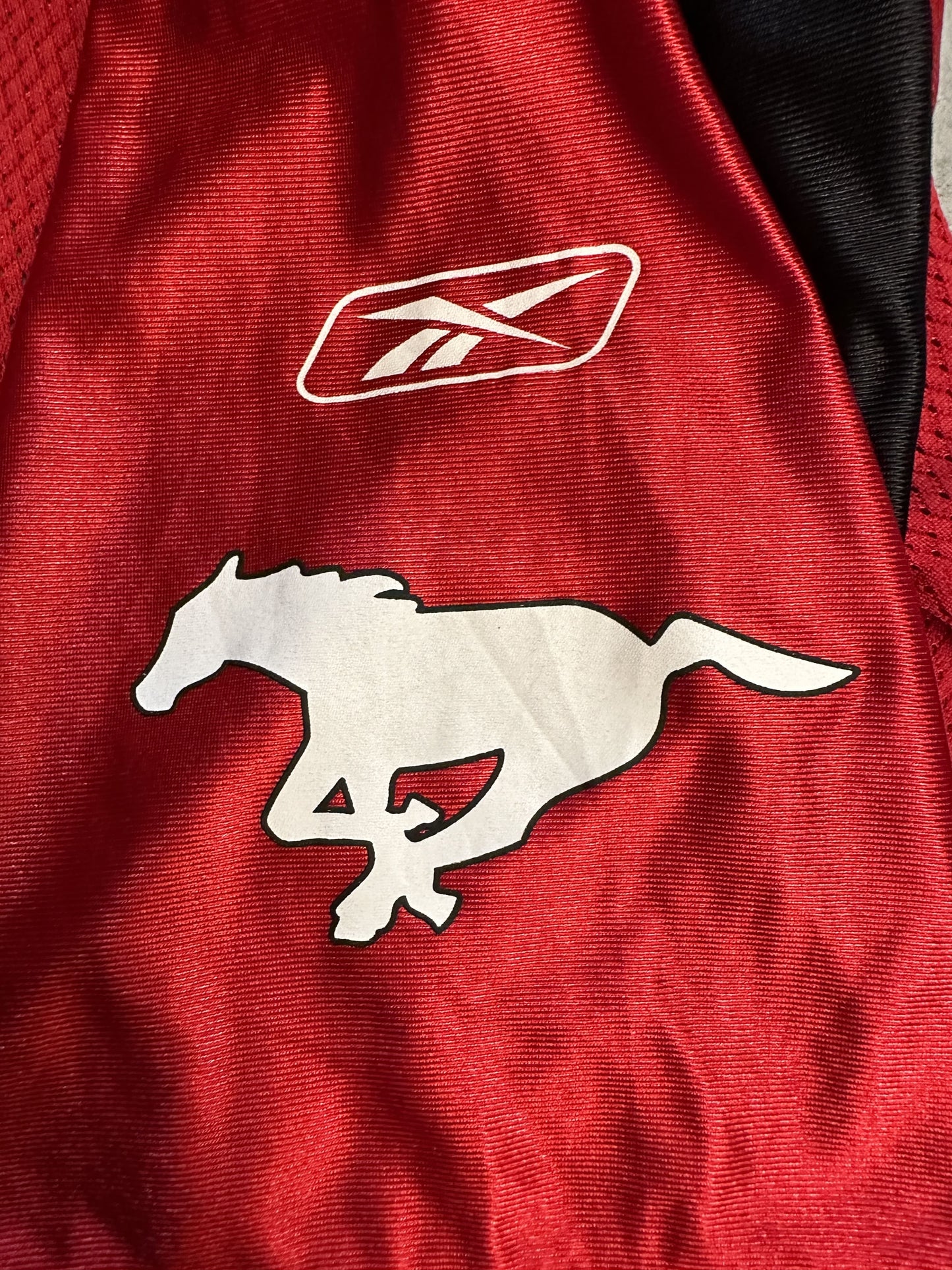 REEBOK CALGARY STAMPEDERS JERSEY - XLARGE