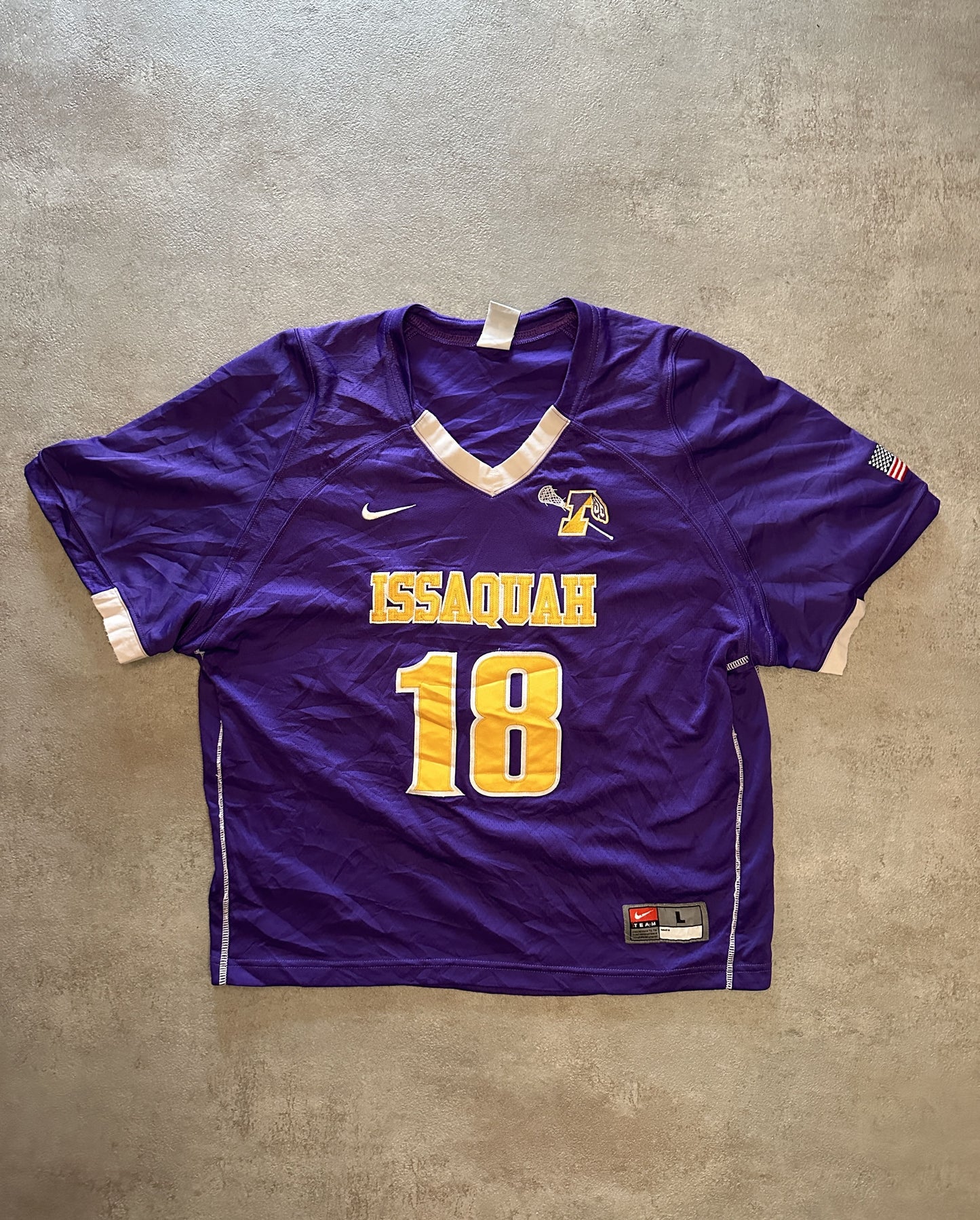 NIKE ISSAQUAH LACROSSE CLUB JERSEY - SMALL