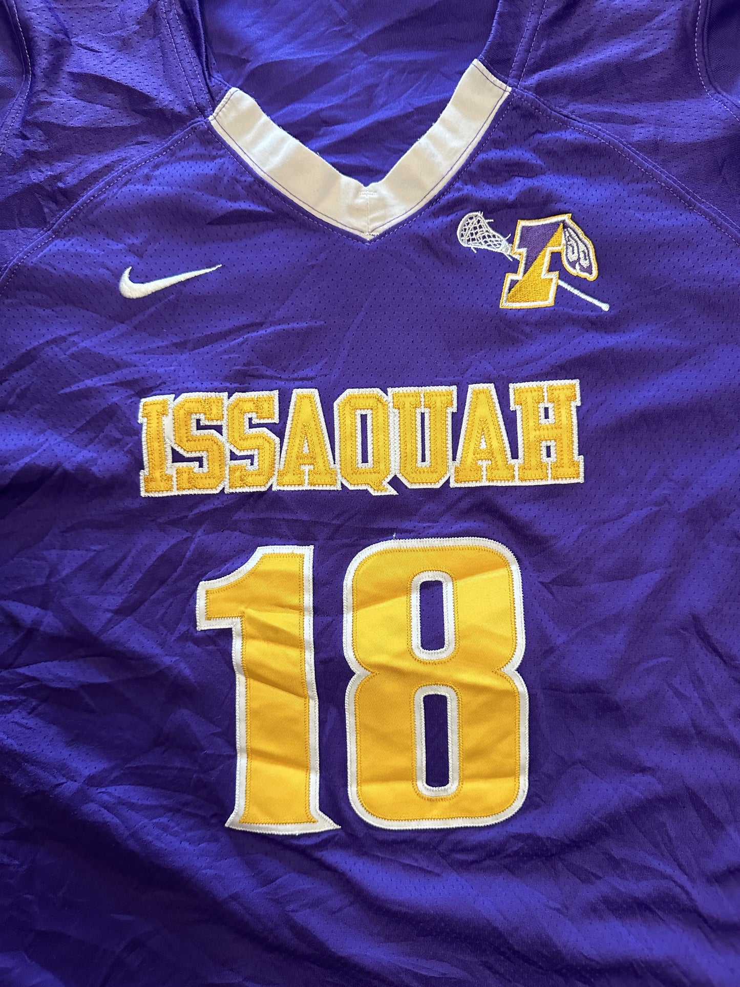 NIKE ISSAQUAH LACROSSE CLUB JERSEY - SMALL