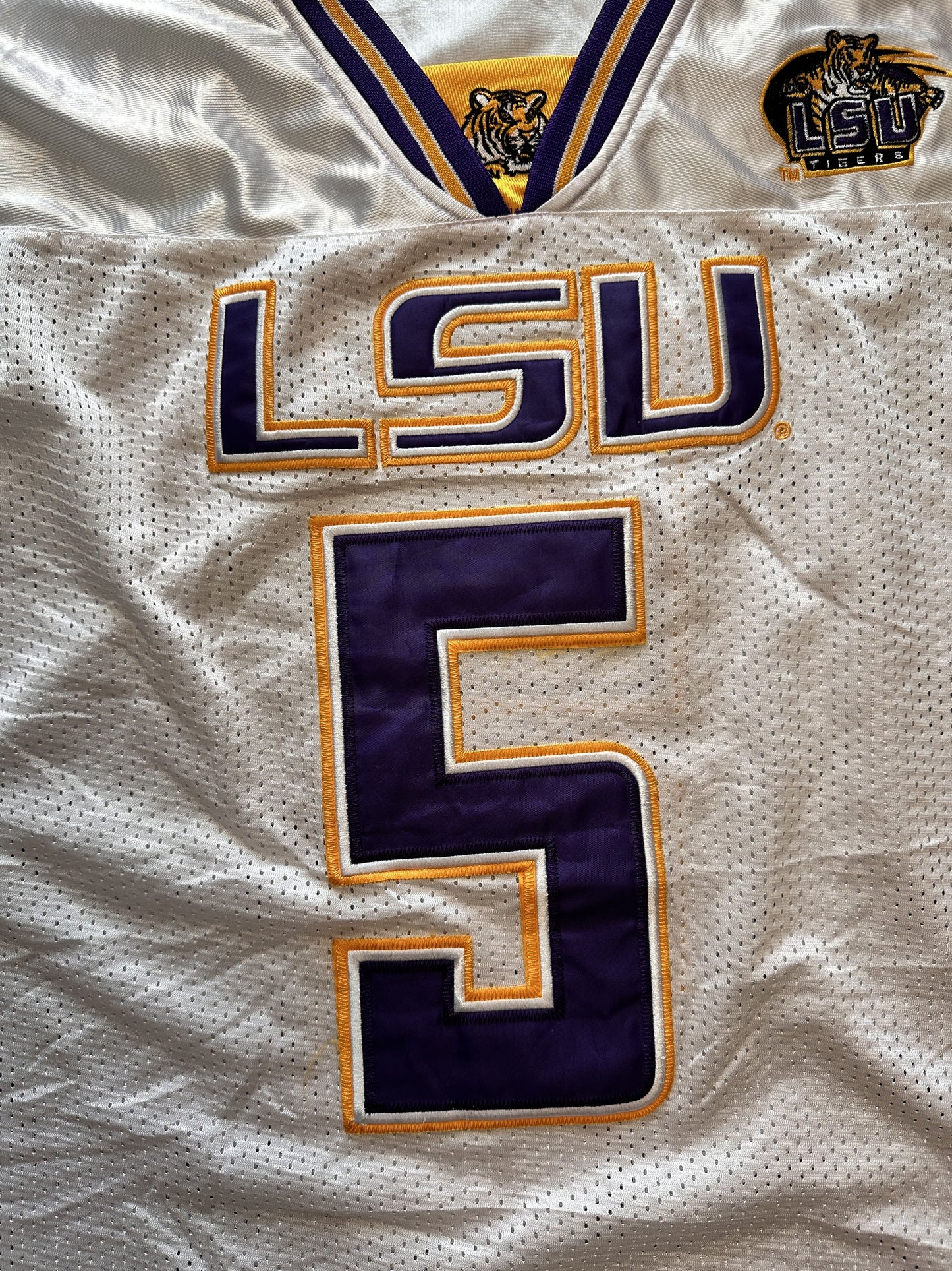 LSU UNIVERSITY JERSEY - XLARGE
