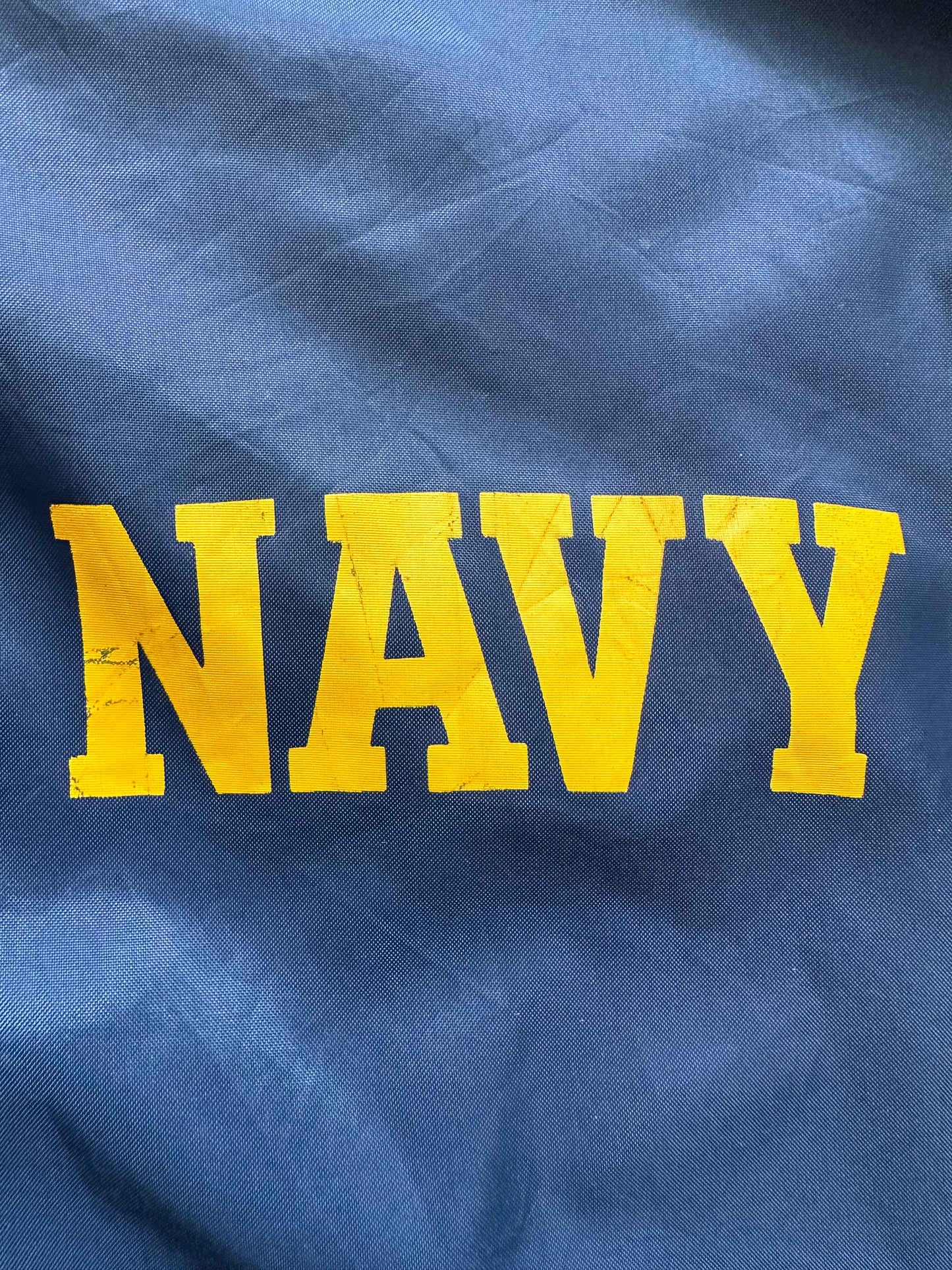 VINTAGE NAVY JACKET - MEDIUM