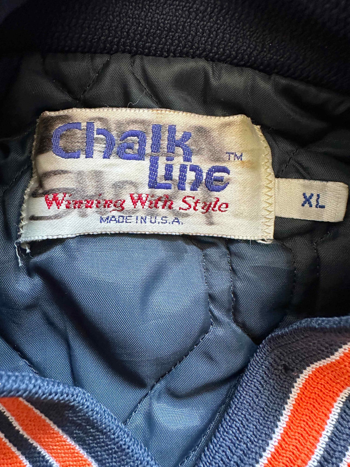 VINTAGE BEARS JACKET - XLARGE