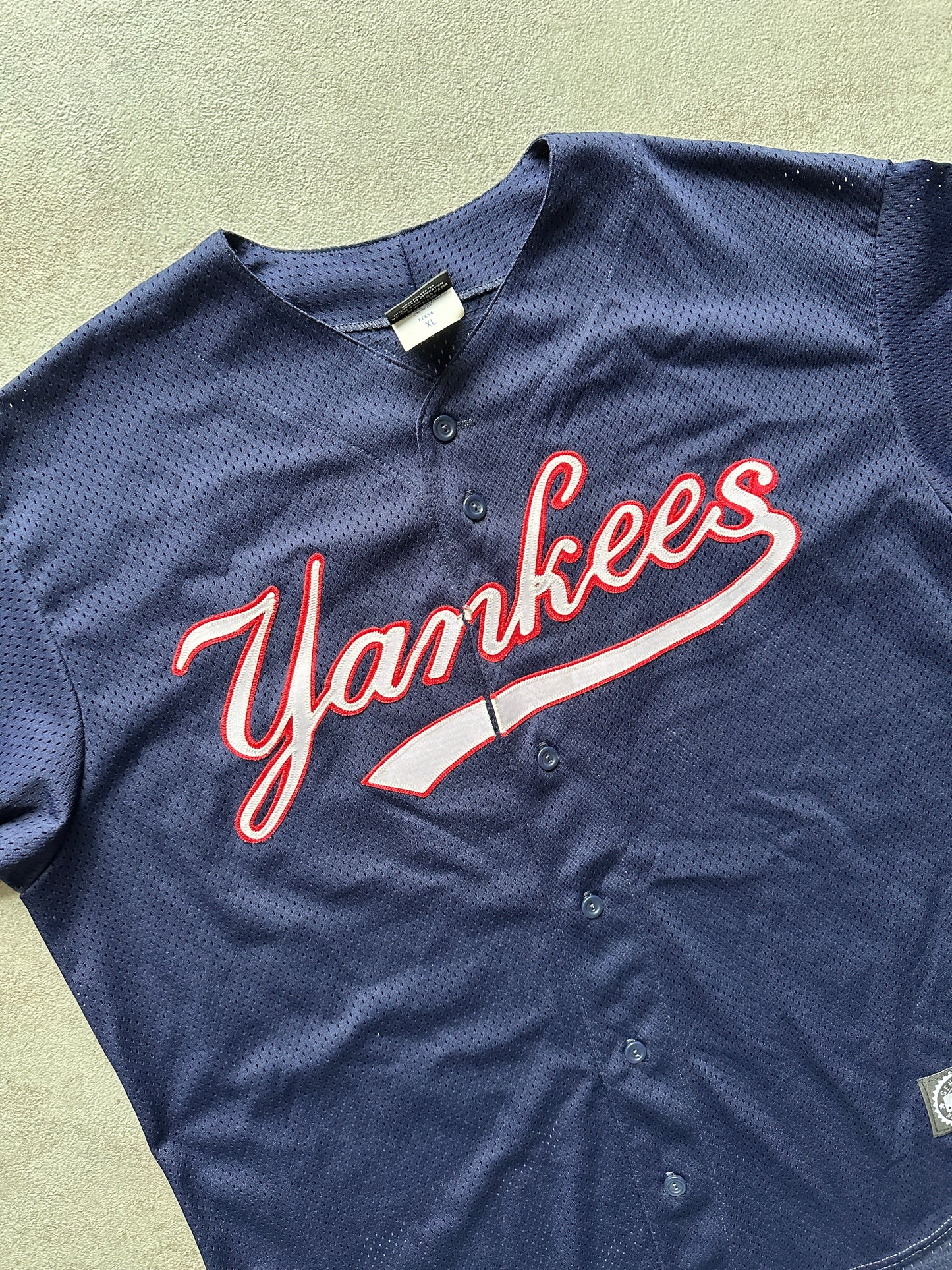 VINTAGE NEW YORK YANKEES JERSEY - XLARGE