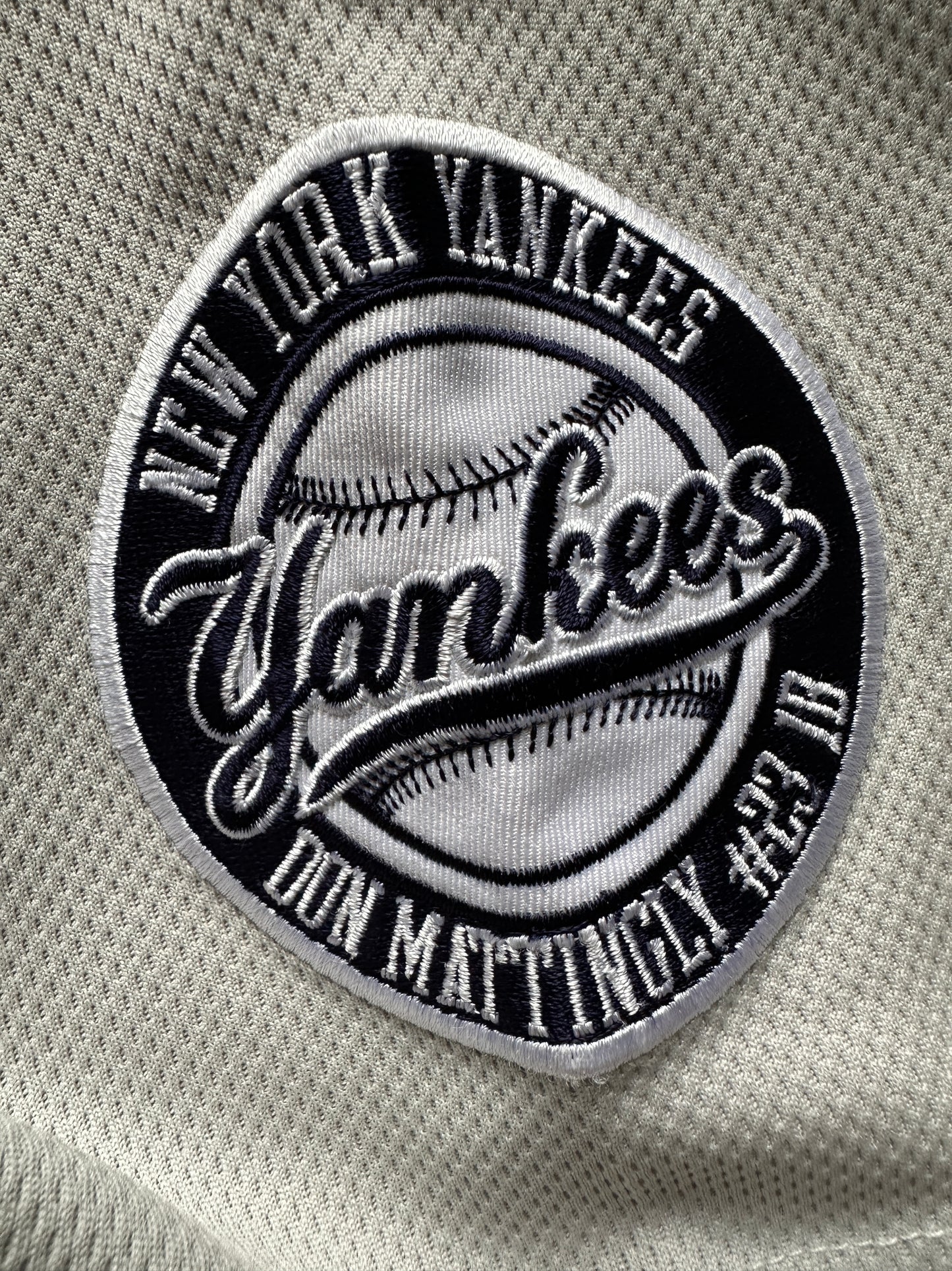 VINTAGE NIKE NEW YORK YANKEES DON MATTINGLY JERSEY - XXLARGE