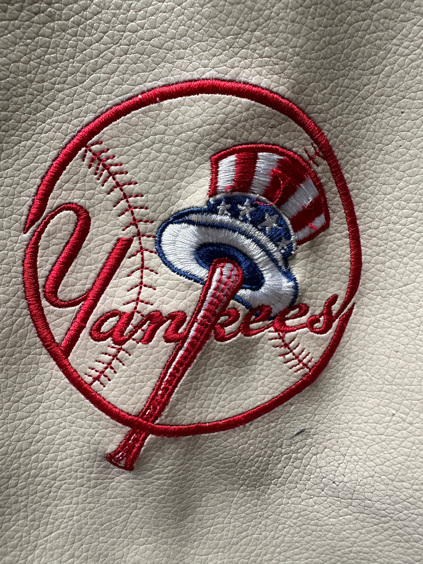 VINTAGE NEW YORK YANKEES VARSITY JACKET - XLARGE