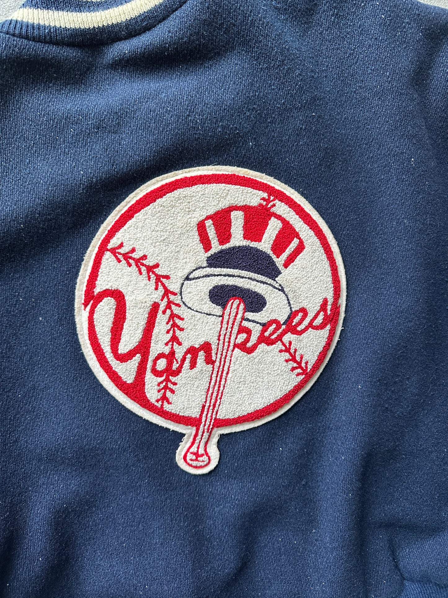 VINTAGE NEW YORK YANKEES VARSITY JACKET - MEDIUM