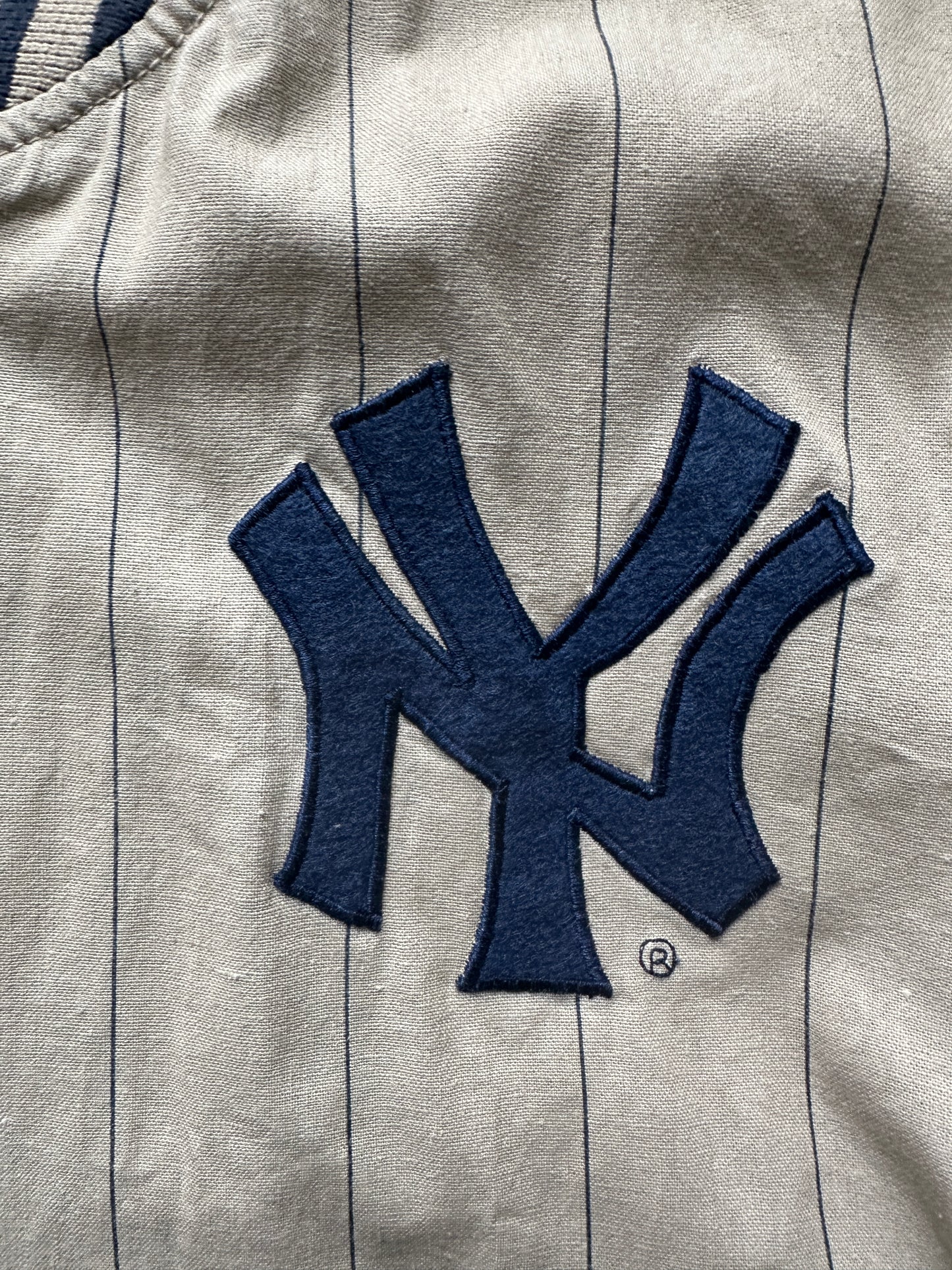VINTAGE NEW YORK YANKEES REVERSIBLE JACKET - MEDIUM