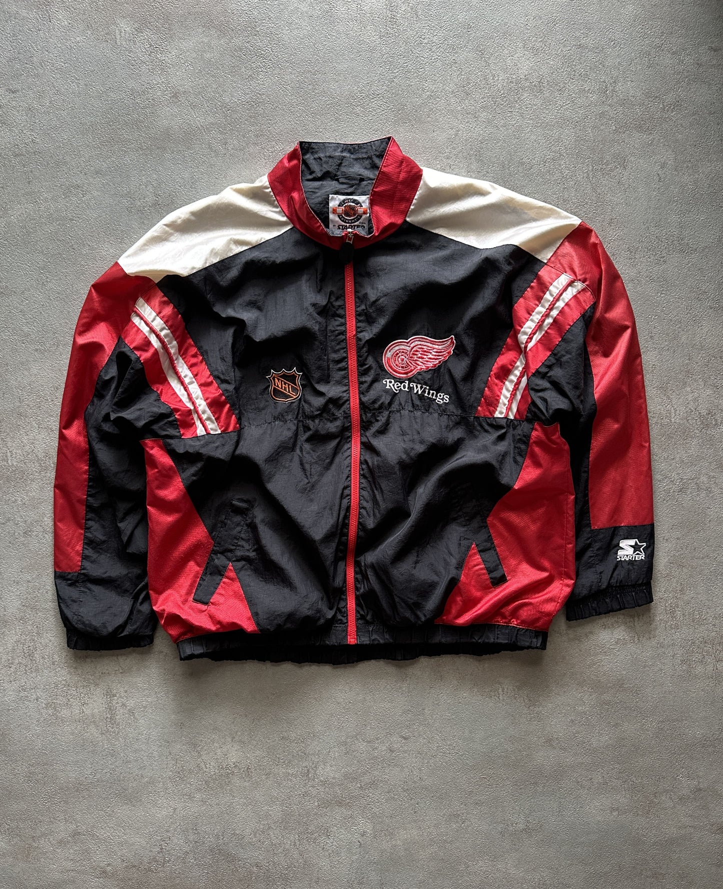STARTER DETROIT REDWINGS JACKET - LARGE