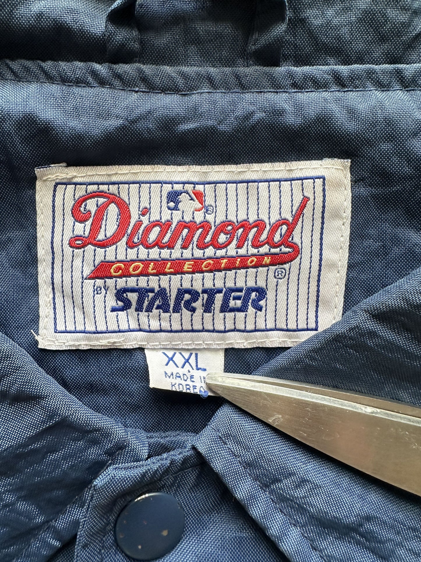 STARTER CLEVELAND INDIANS JACKET - XXLARGE