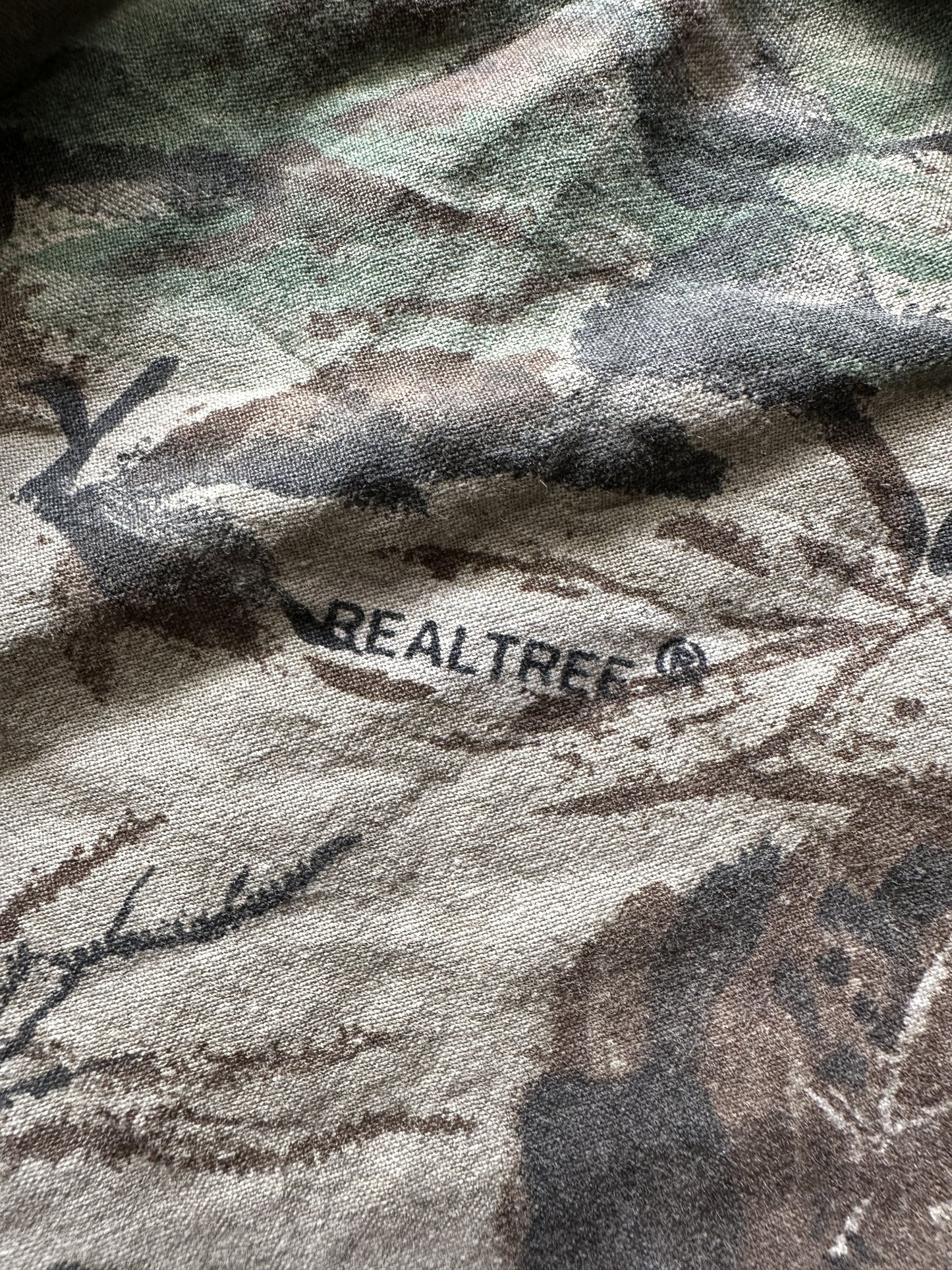 VINTAGE REALTREE CAMO SHIRT - XXLARGE