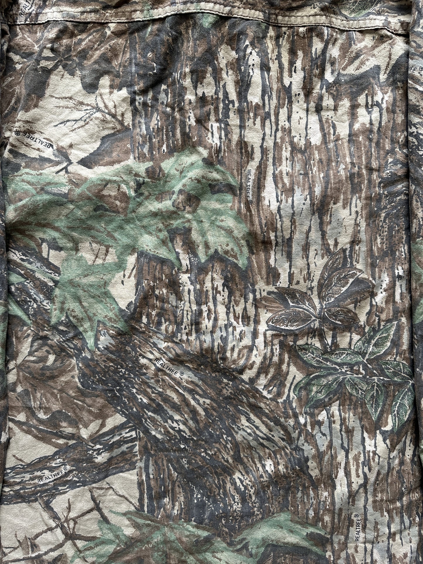 VINTAGE REALTREE CAMO SHIRT - XXLARGE