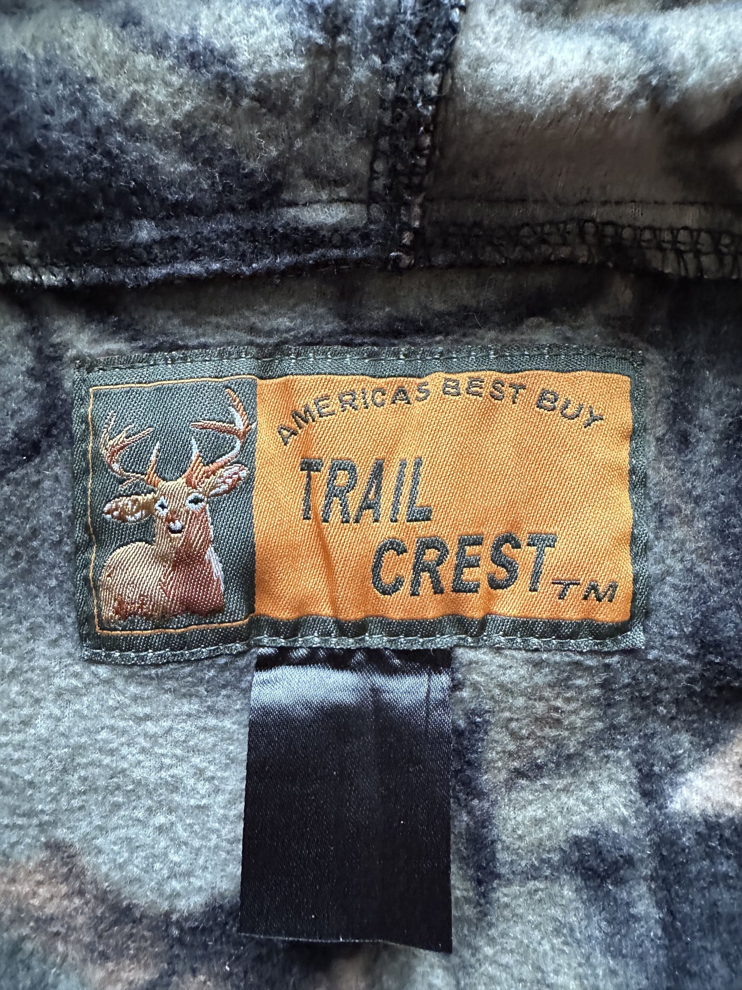 VINTAGE REALTREE FLEECE CAMO JACKET - MEDIUM