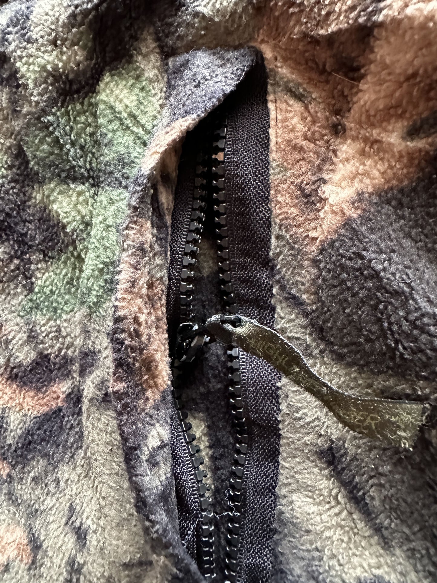 VINTAGE REALTREE FLEECE JACKET - XXLARGE