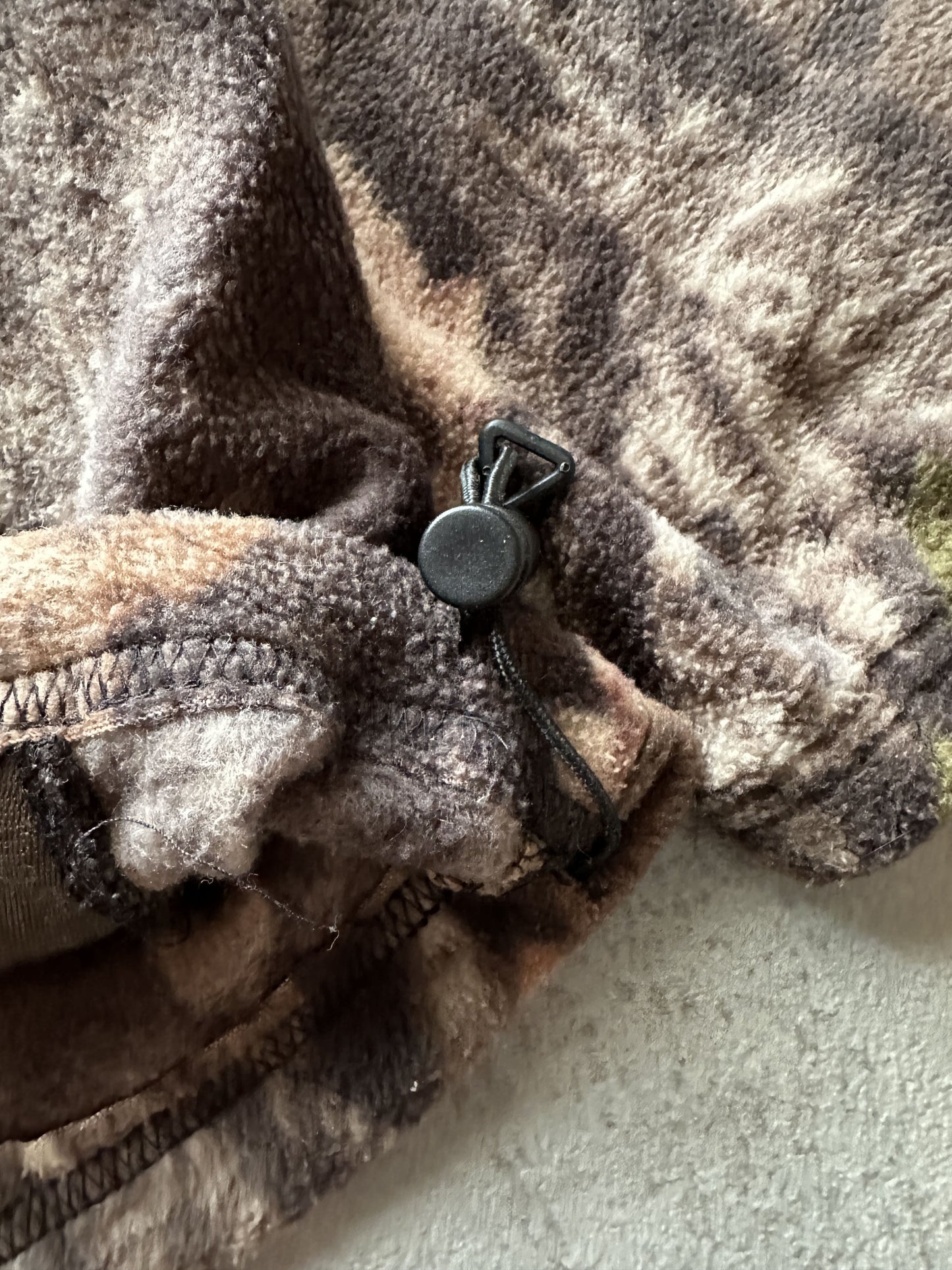 VINTAGE REALTREE FLEECE JACKET - XLARGE
