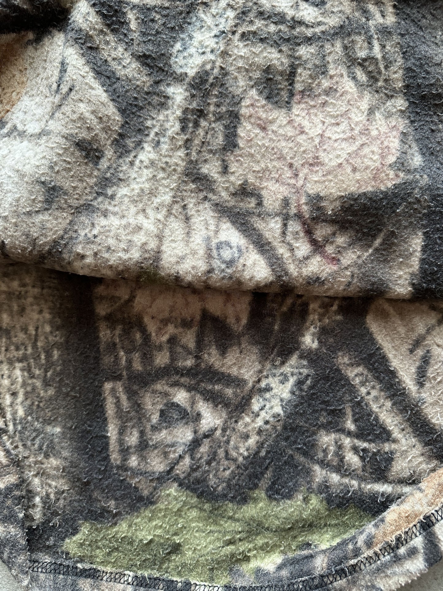VINTAGE REALTREE FLEECE JACKET - XLARGE