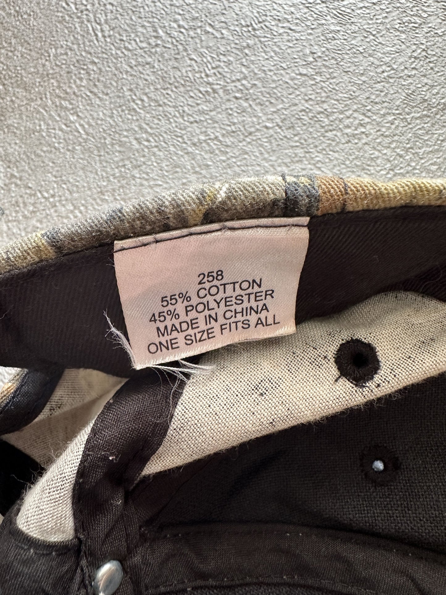 VINTAGE REALTREE CAMO CAP - OS