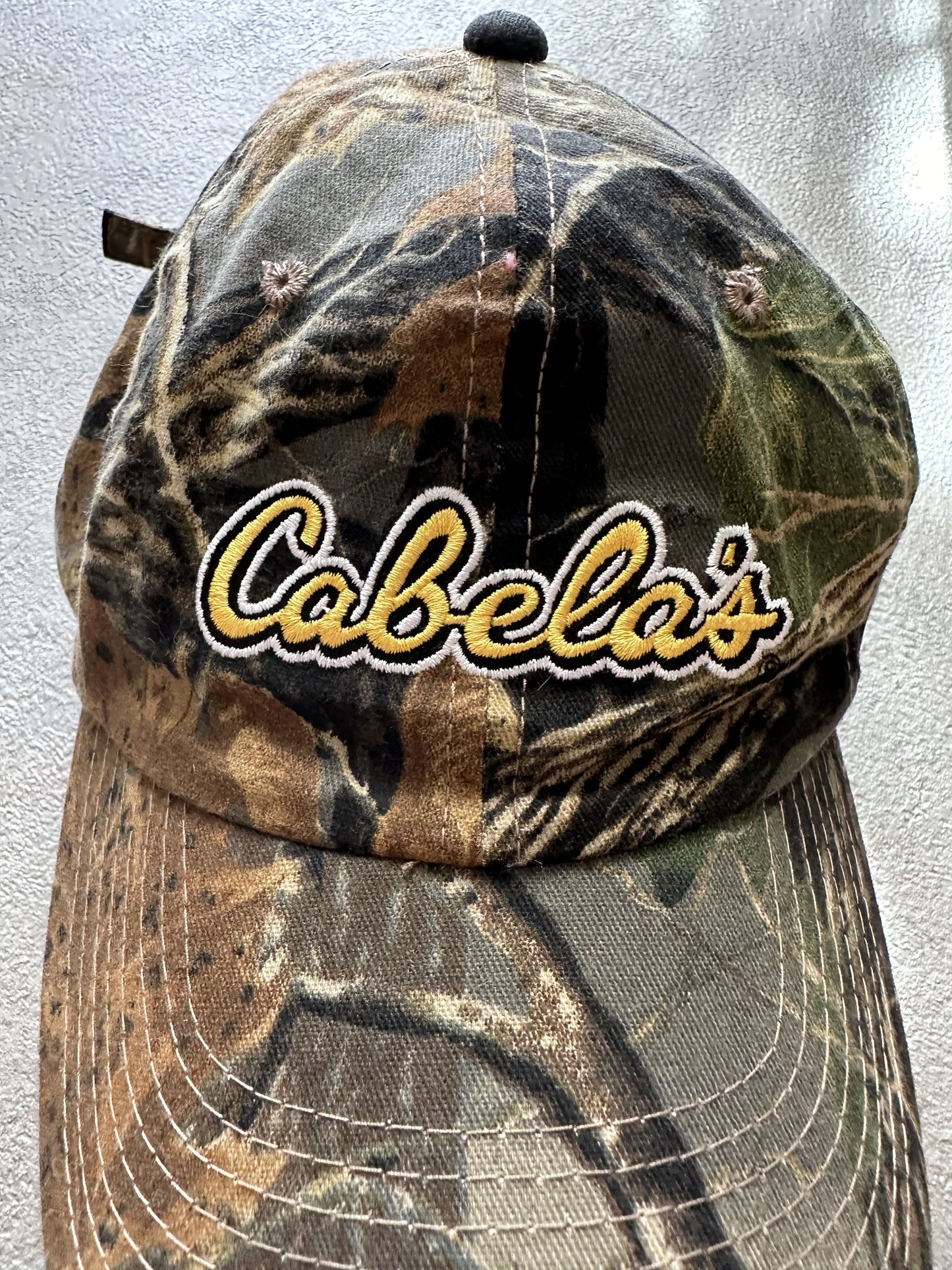 VINTAGE CABELA'S REALTREE CAMO CAP - OS