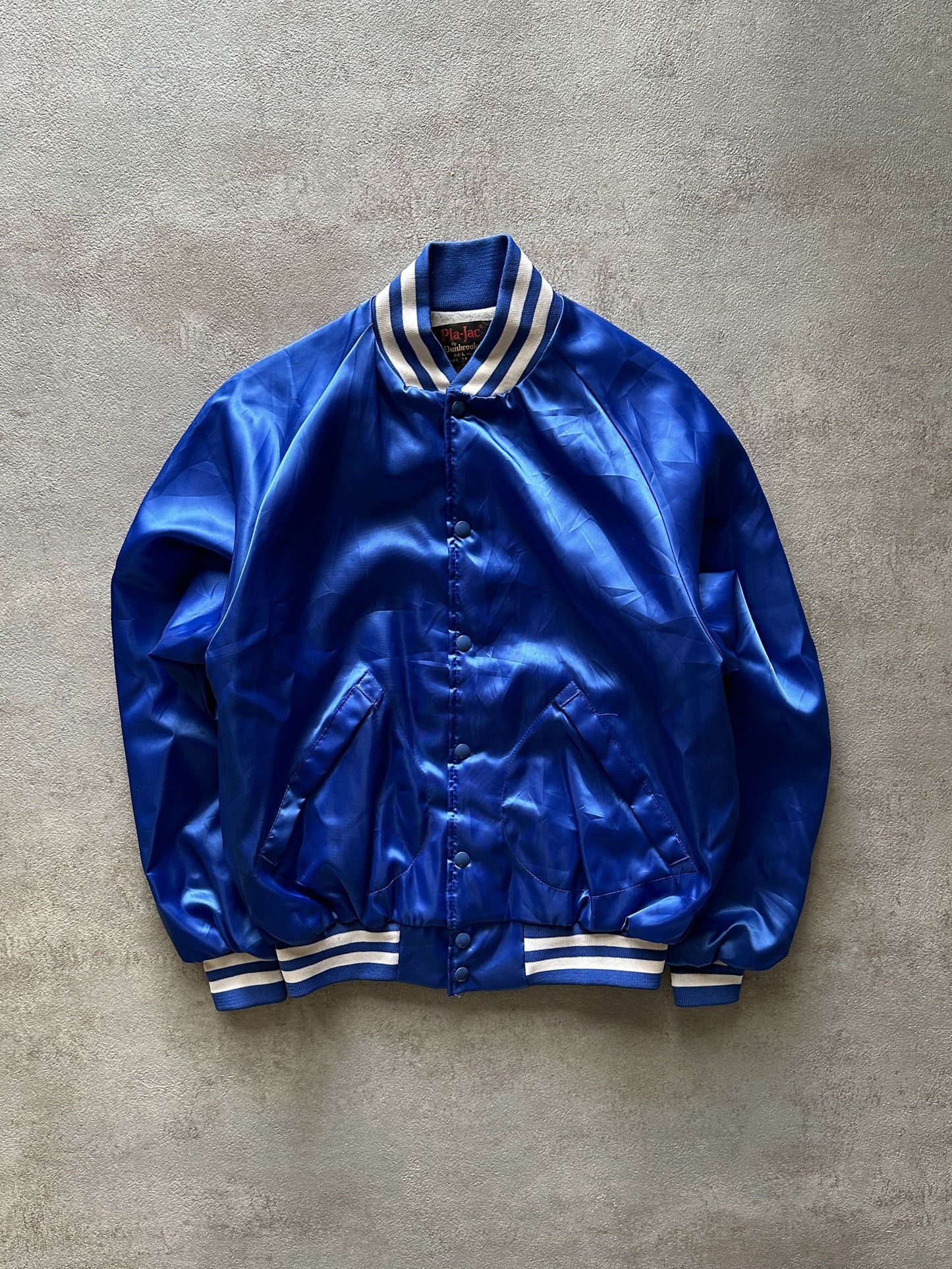 VINTAGE ERICKSON AUCTION SATIN JACKET - MEDIUM