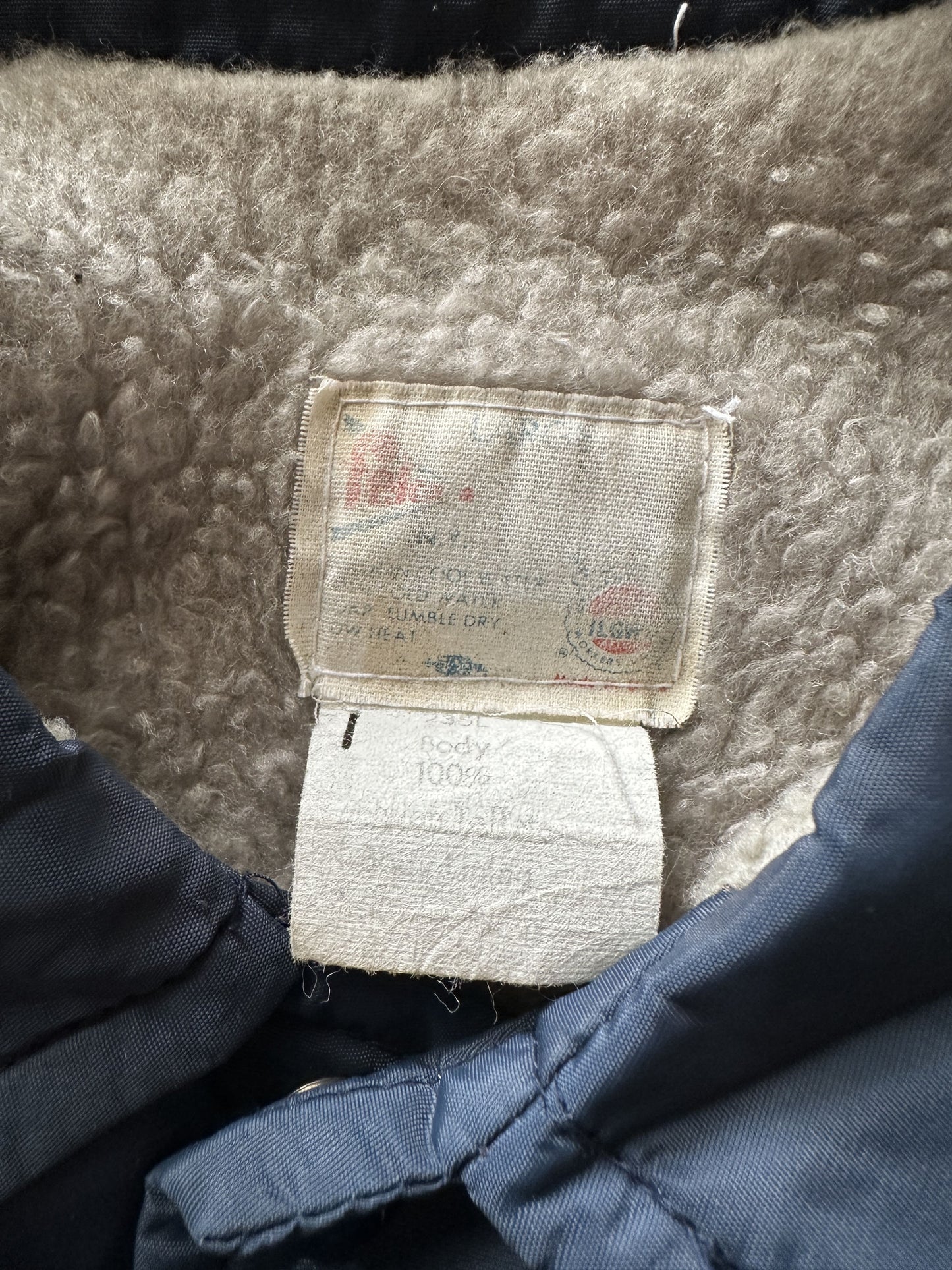 VINTAGE PLUMBERS COACH JACKET - MEDIUM
