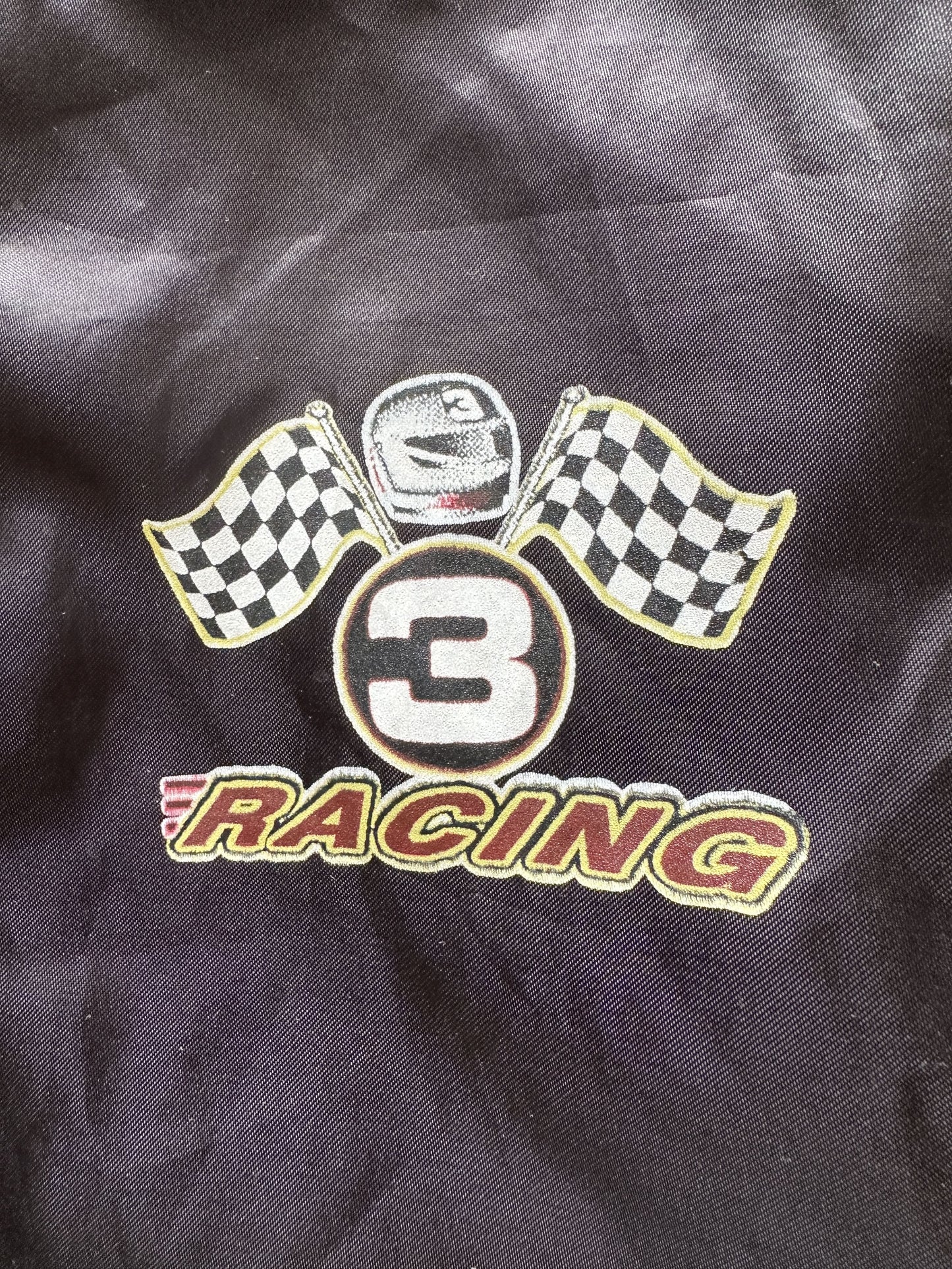 VINTAGE RACING SATIN JACKET - XLARGE