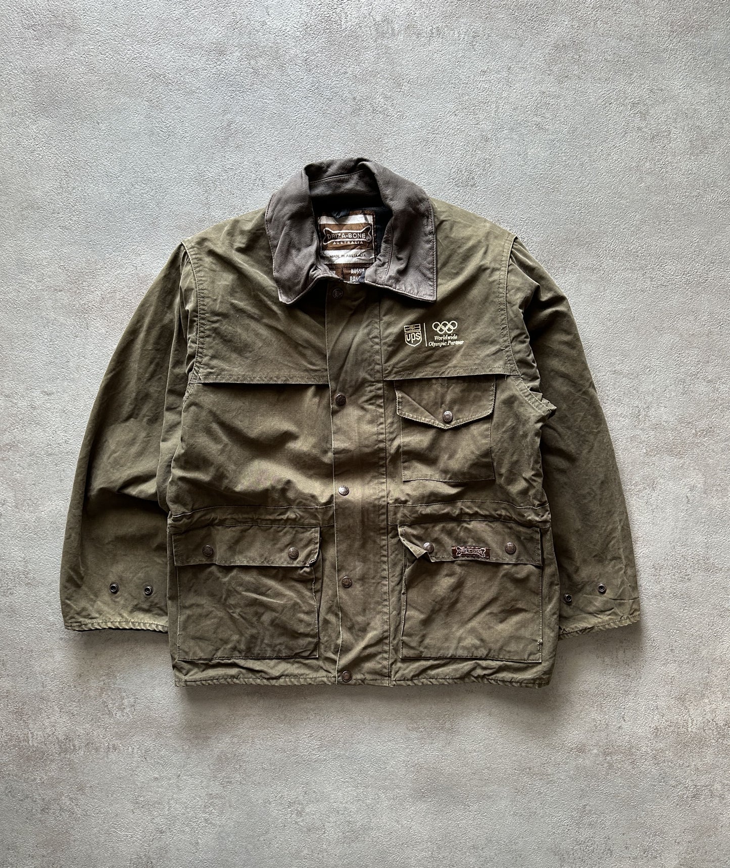 VINTAGE DRIZA BONE UPS JACKET - SMALL