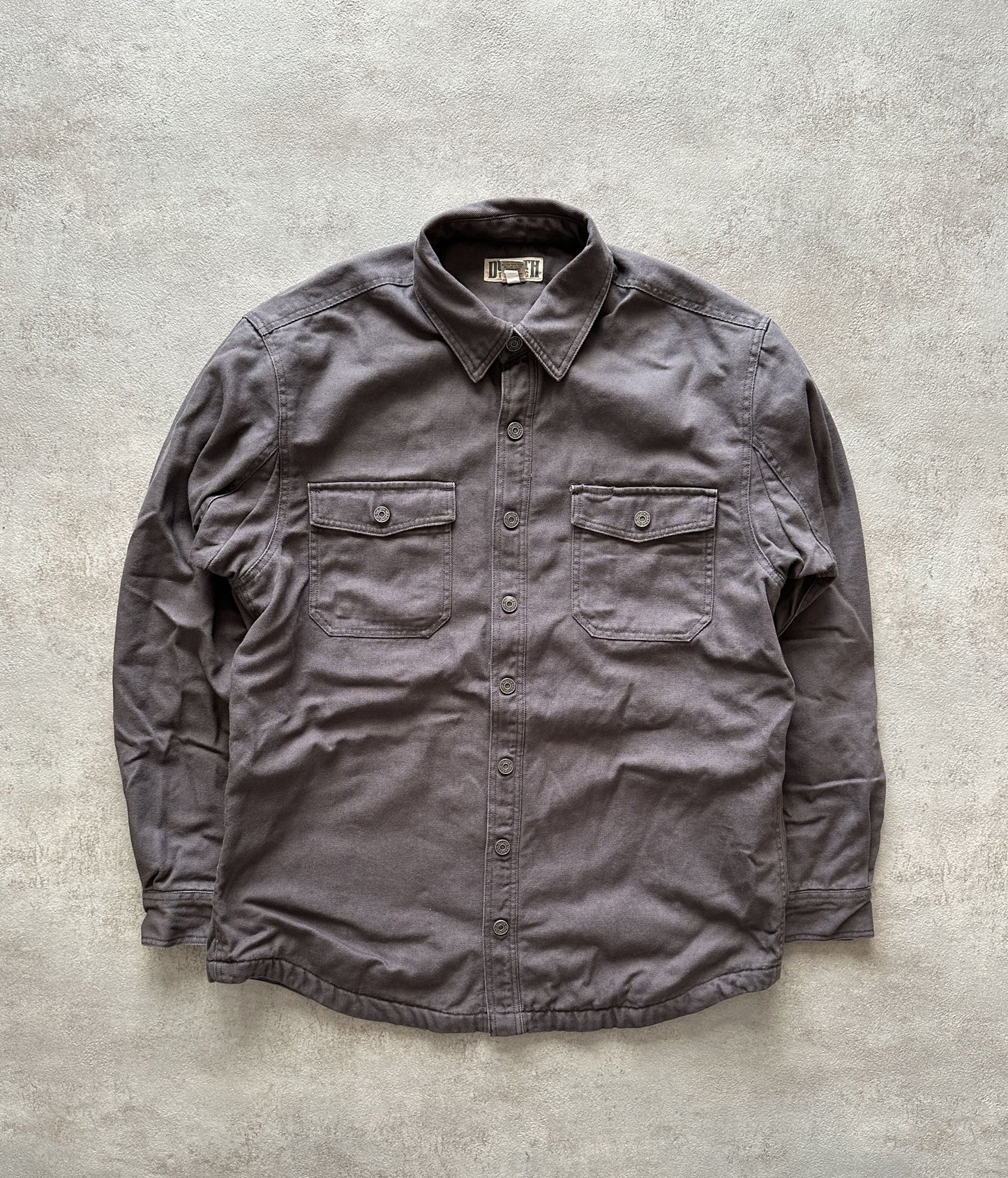 VINTAGE WORKWEAR OVERSHIRT JACKET - XLARGE