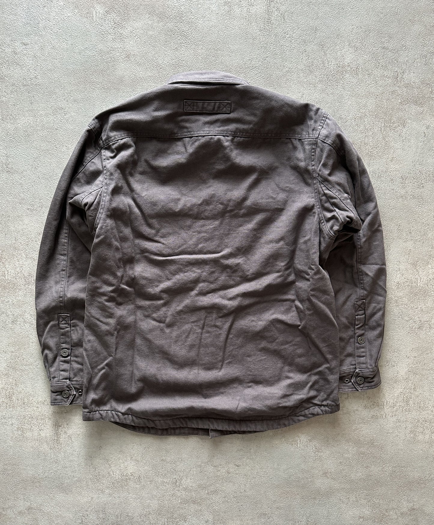 VINTAGE WORKWEAR OVERSHIRT JACKET - XLARGE