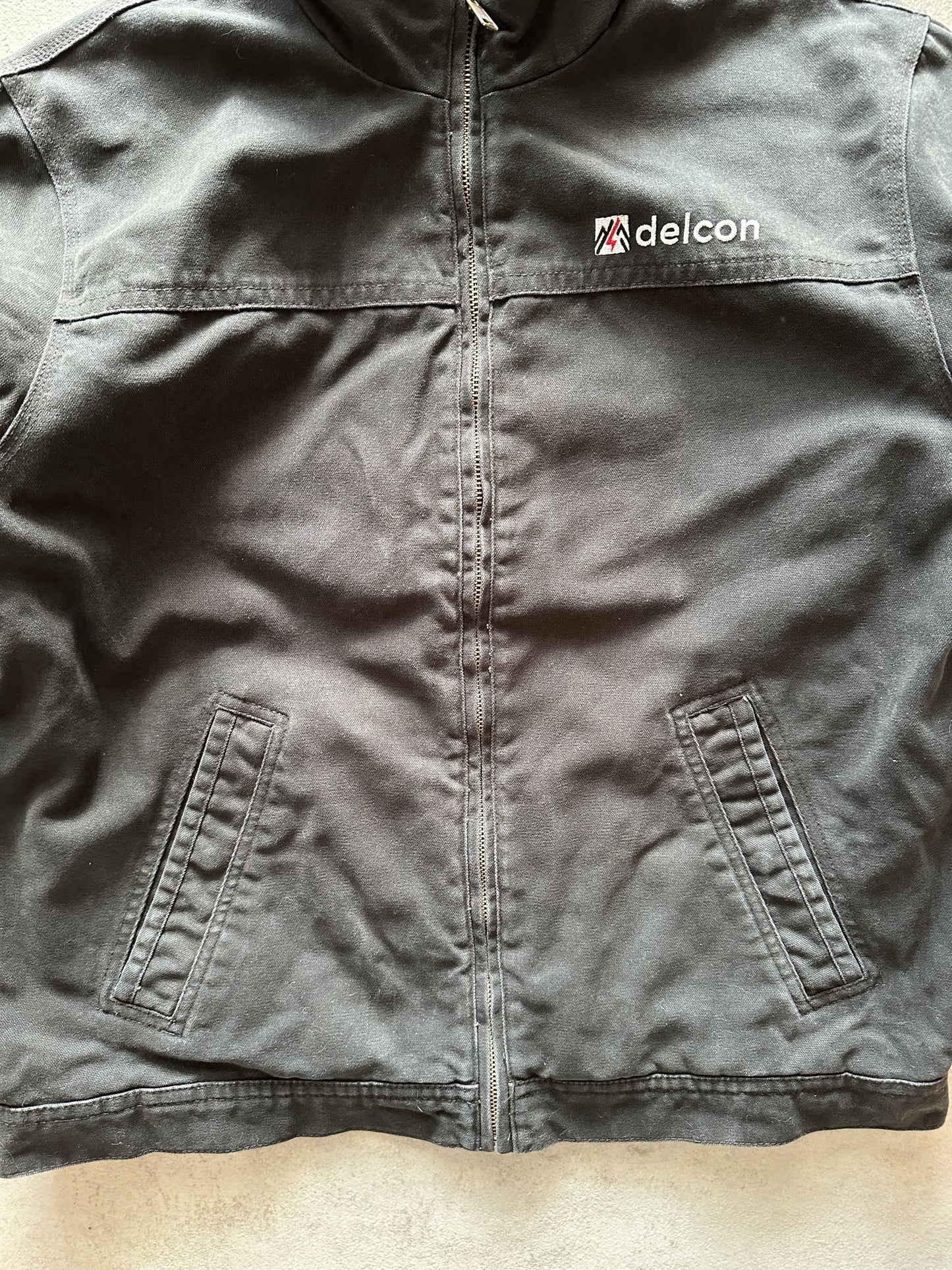 VINTAGE WORKWEAR DELCON JACKET - XLARGE