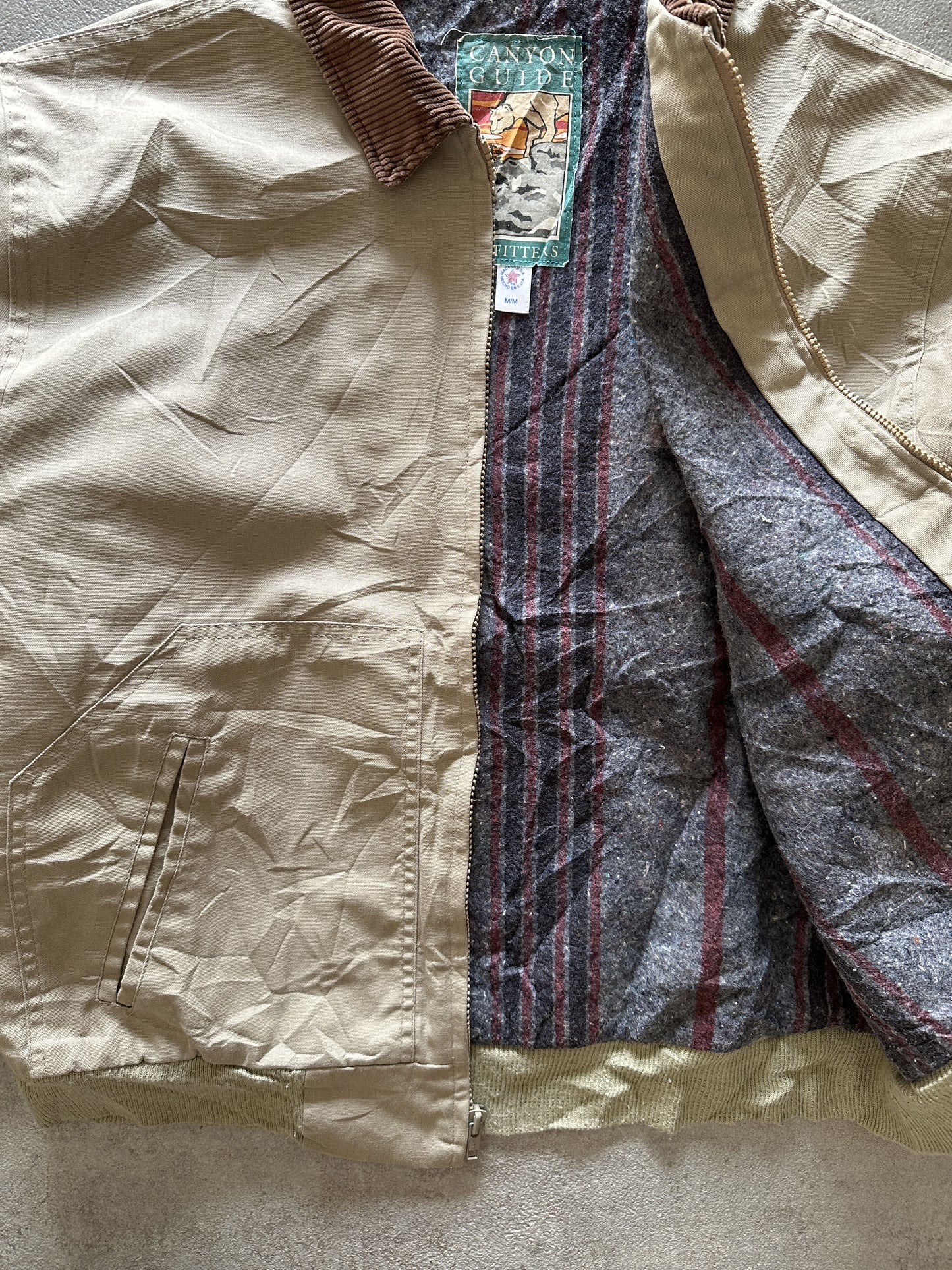 VINTAGE WORKWEAR DETROIT JACKET - MEDIUM