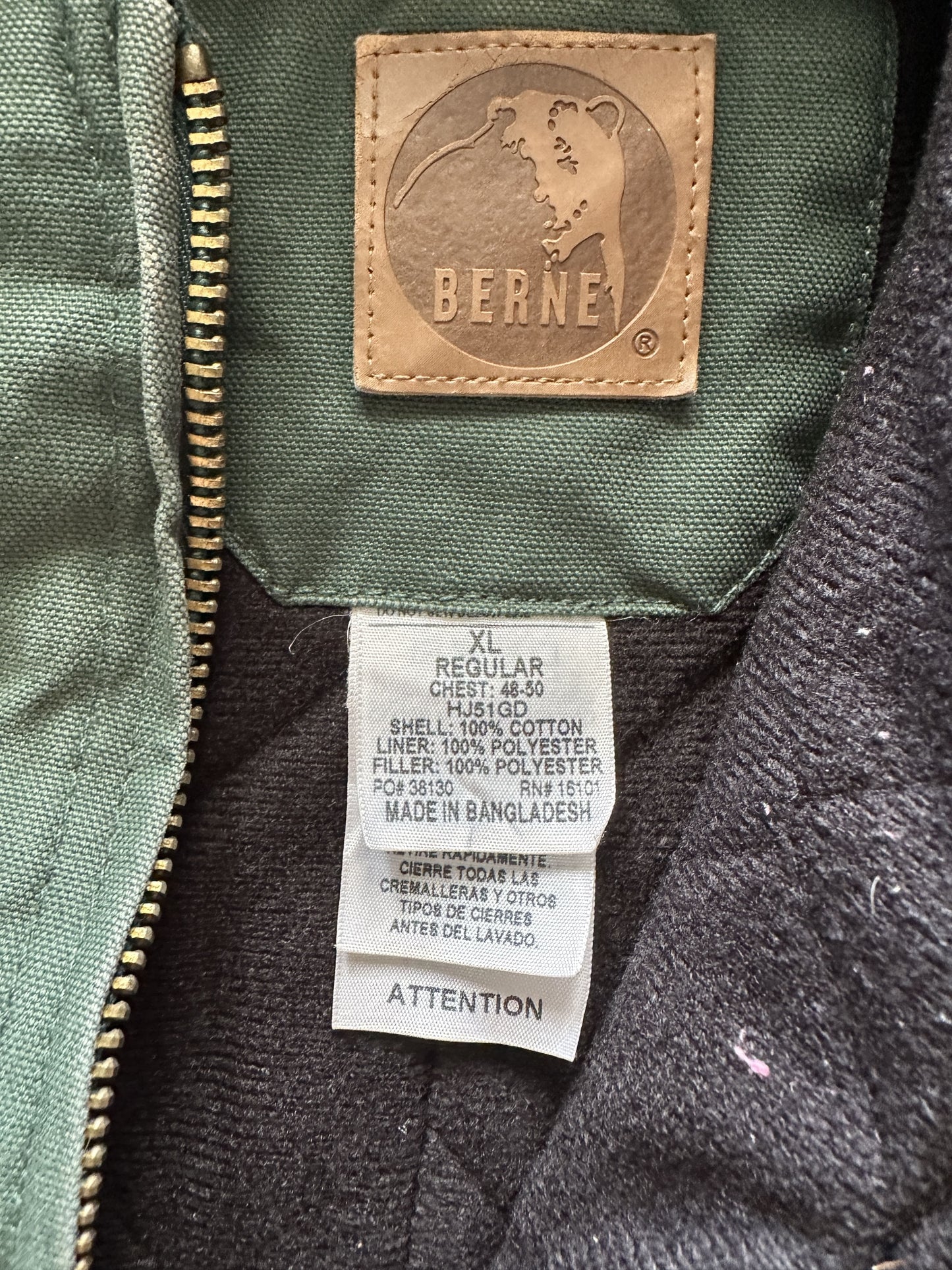 VINTAGE WORKWEAR ACTIVE JACKET - XLARGE