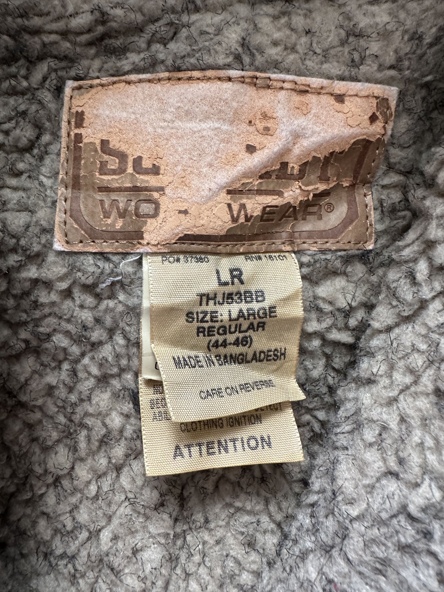VINTAGE WORKWEAR ACTIVE JACKET - LARGE