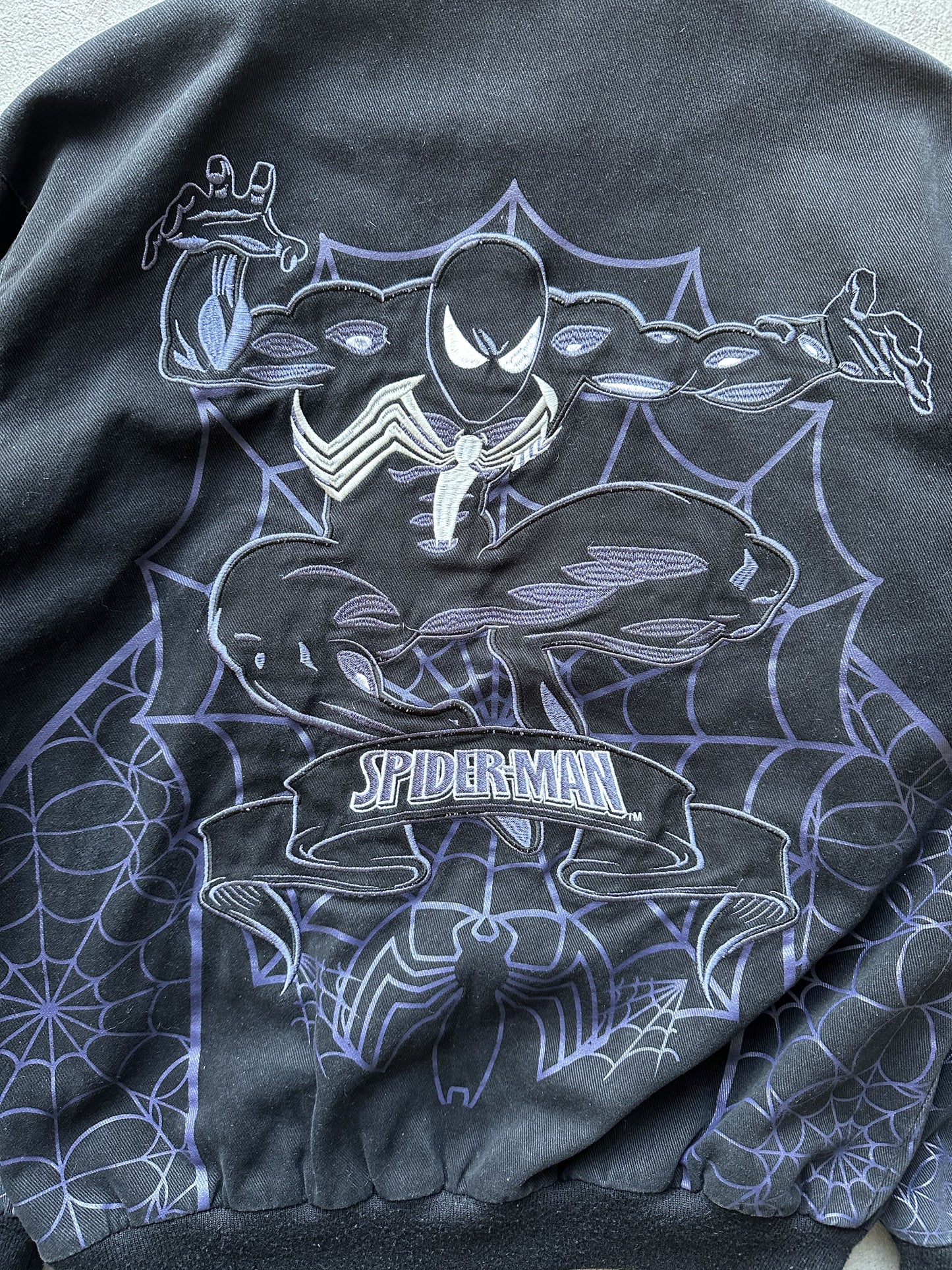 JH DESIGN SPIDERMAN BLACK SUIT JACKET - MEDIUM