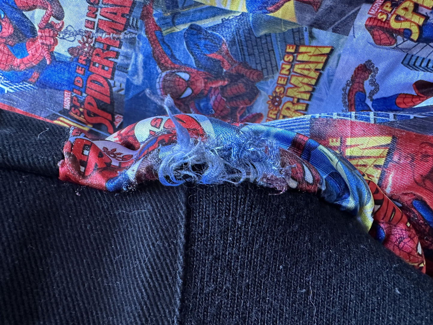 JH DESIGN SPIDERMAN BLACK SUIT JACKET - MEDIUM