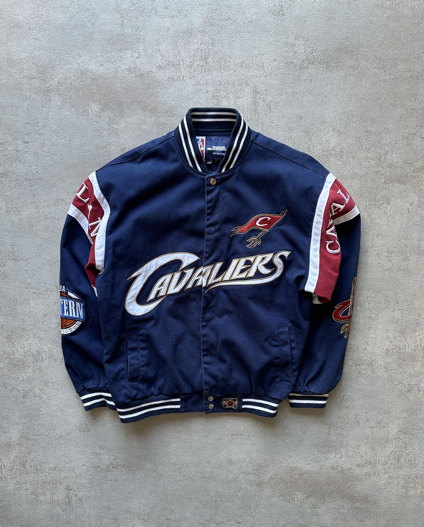 JH DESIGN CLEVELAND CAVALIERS JACKET - MEDIUM