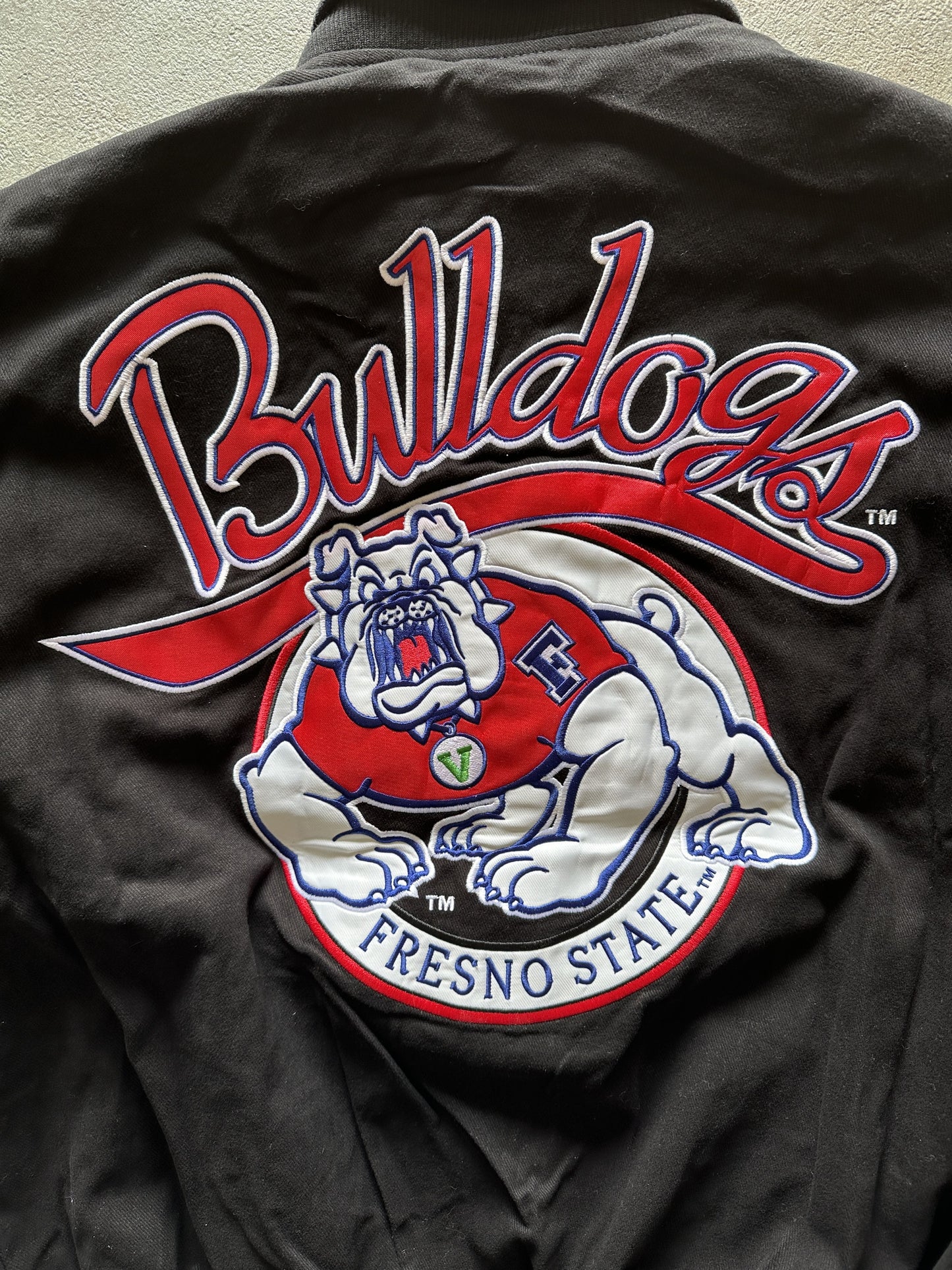 FRESNO STATE BULLDOGS JACKET - LARGE