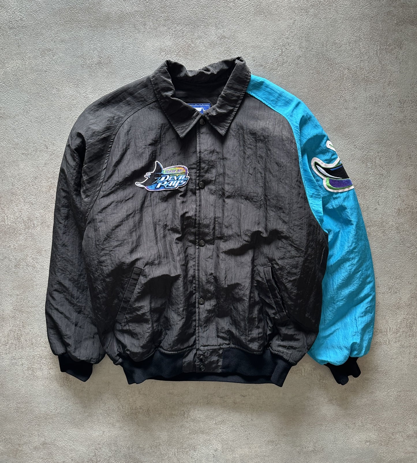 VINTAGE STARTER DEVIL RAYS JACKET - XLARGE