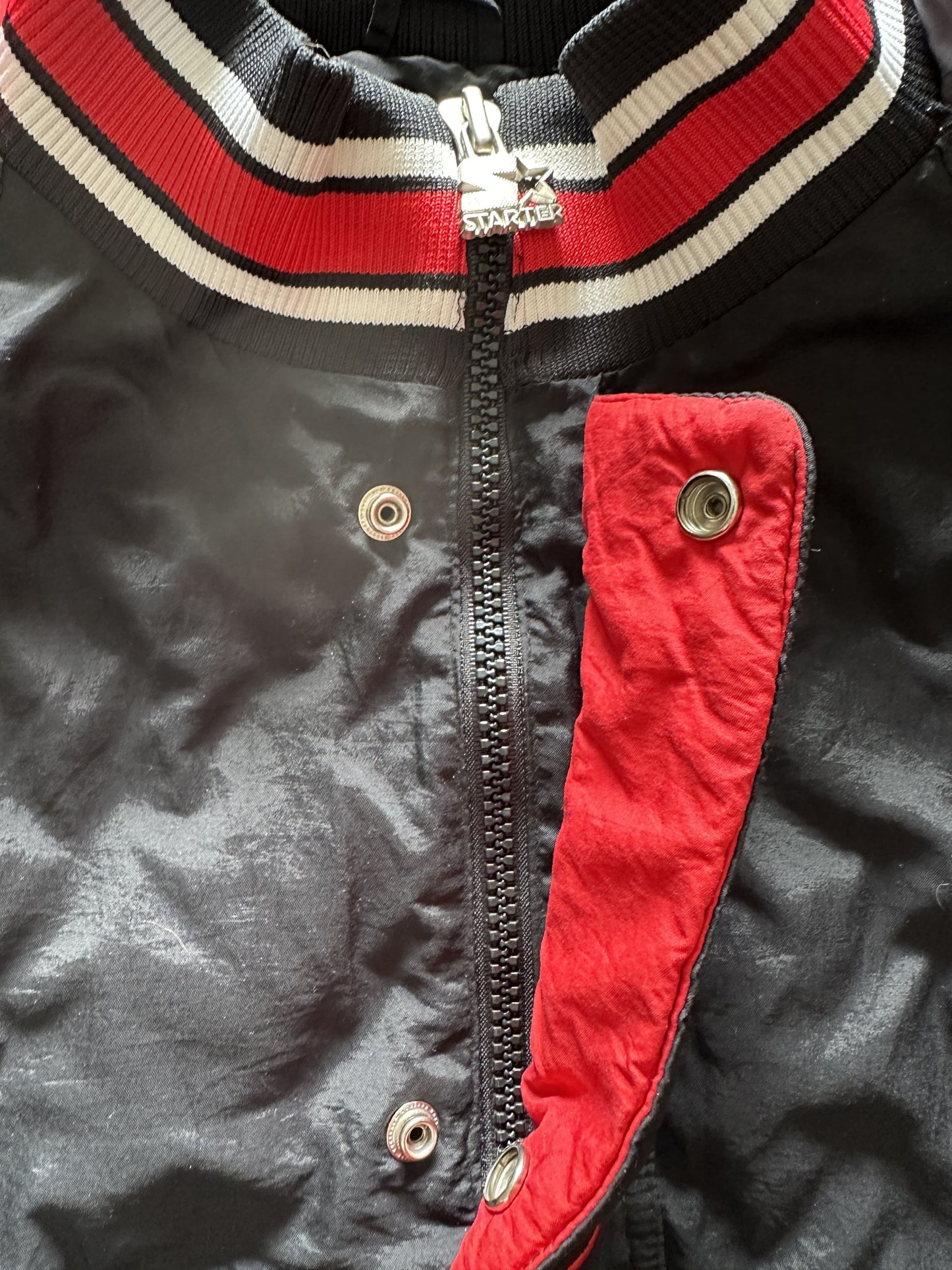 VINTAGE STARTER DETROIT RED WINGS JACKET - MEDIUM