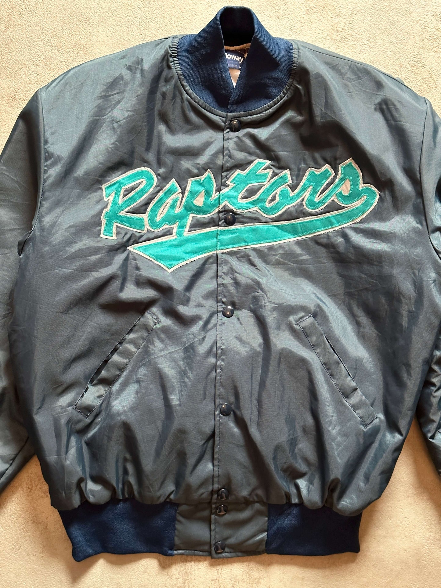 VINTAGE RAPTORS JACKET - LARGE