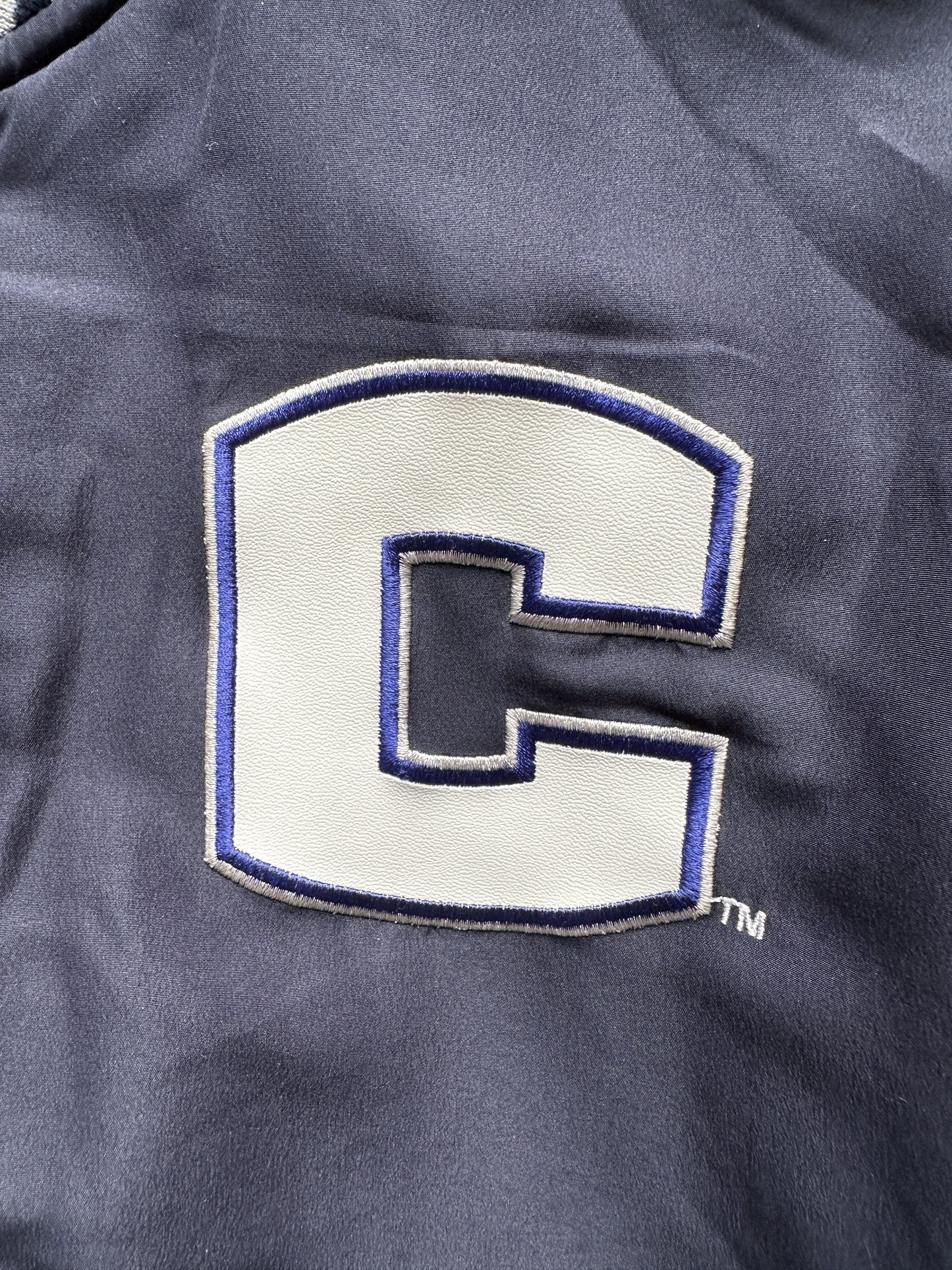 VINTAGE JH DESIGN UCONN UNIVERSITY REVERSIBLE JACKET - XLARGE