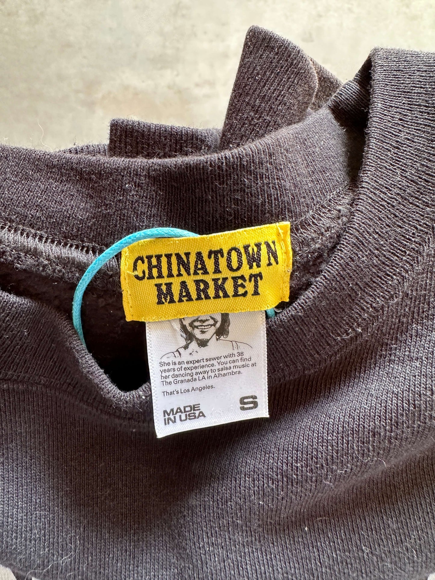 CHINATOWN MARKET REFLECTIVE SWEATSHIRT - SMALL