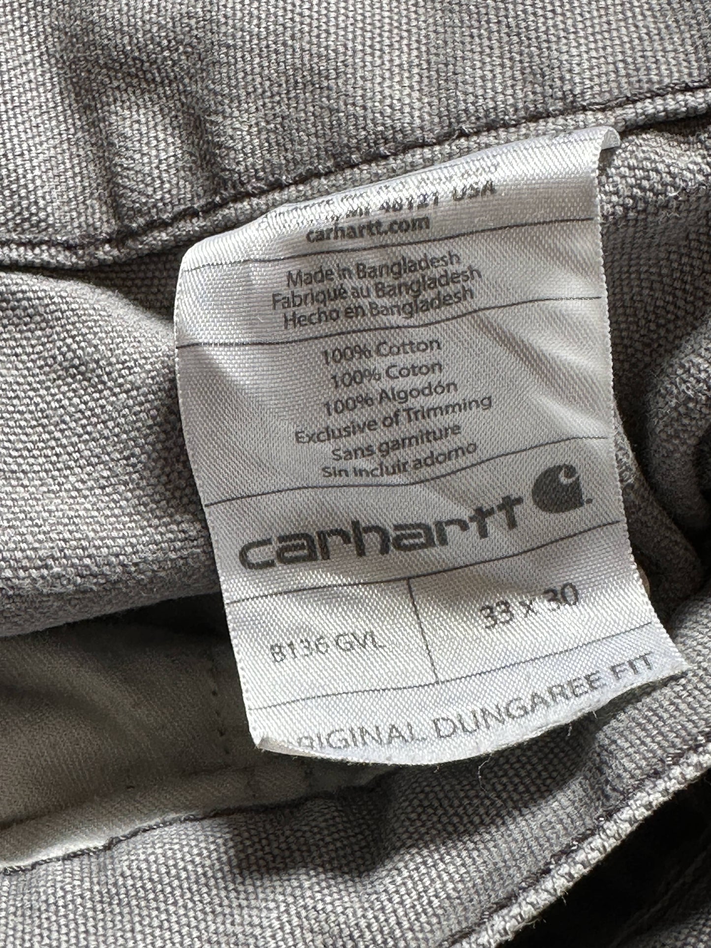 CARHARTT DOUBLE KNEE PANT - W29 X L28