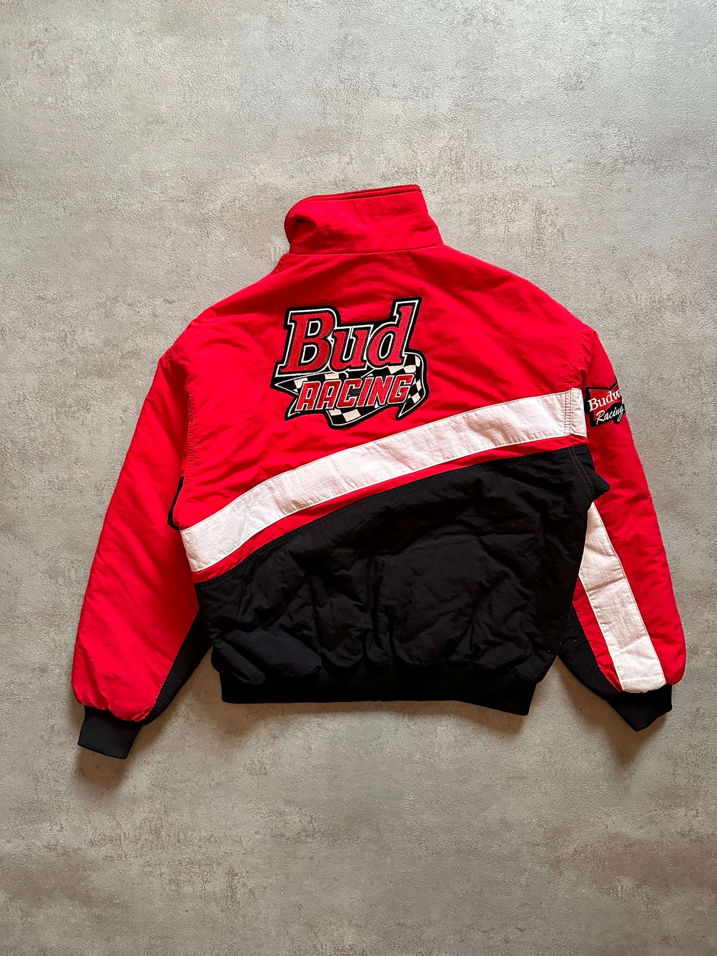VINTAGE BUDWEISER JACKET - LARGE