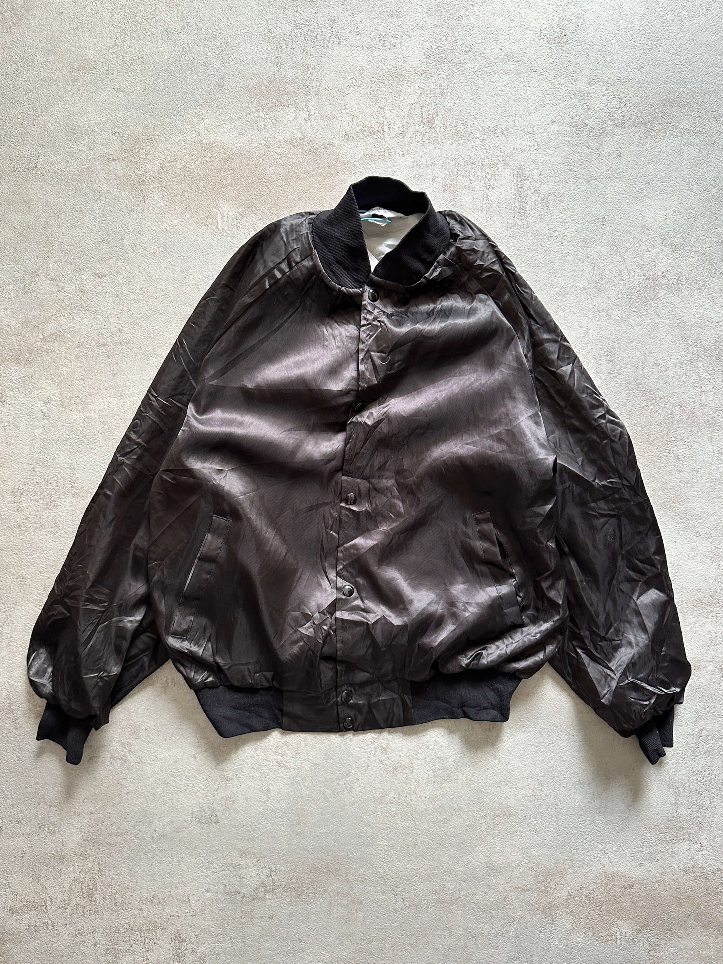 VINTAGE CASINO SATIN JACKET - MEDIUM