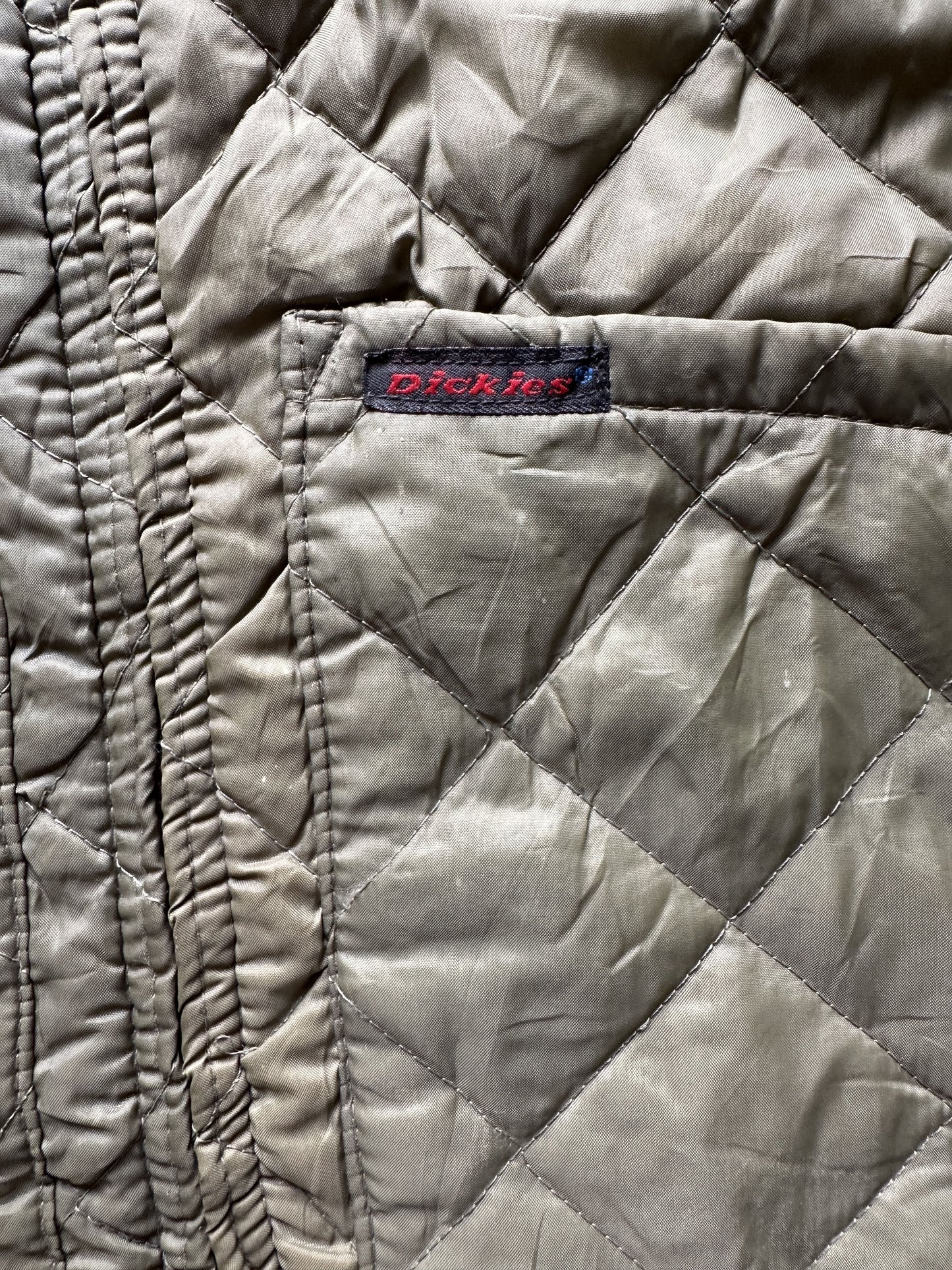 VINTAGE DICKIES MOORLAND SLEEVELESS JACKET - XLARGE