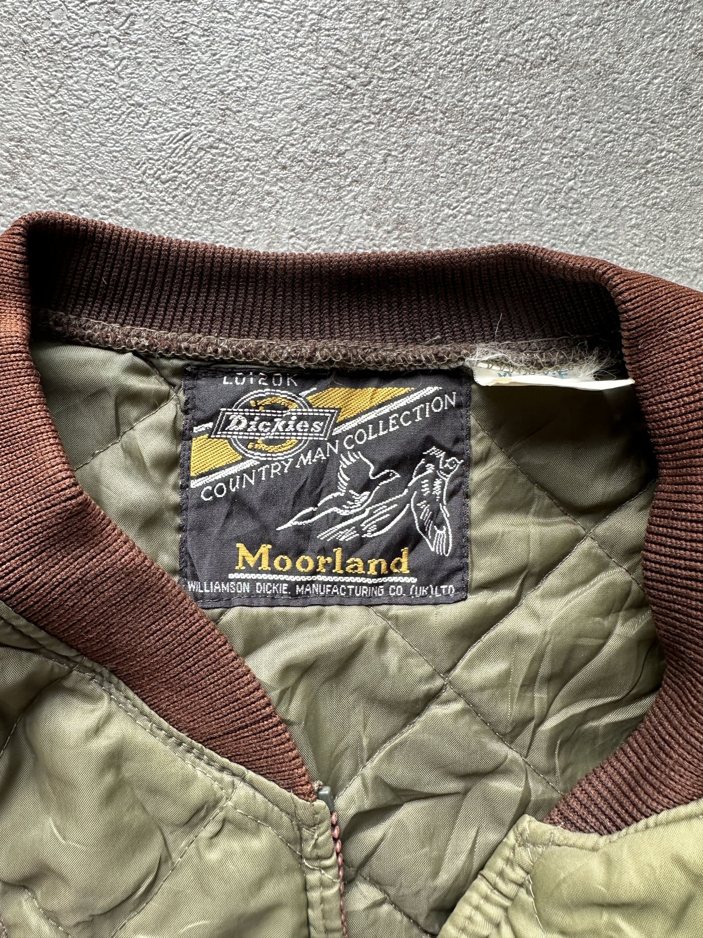 VINTAGE DICKIES MOORLAND SLEEVELESS JACKET - XLARGE