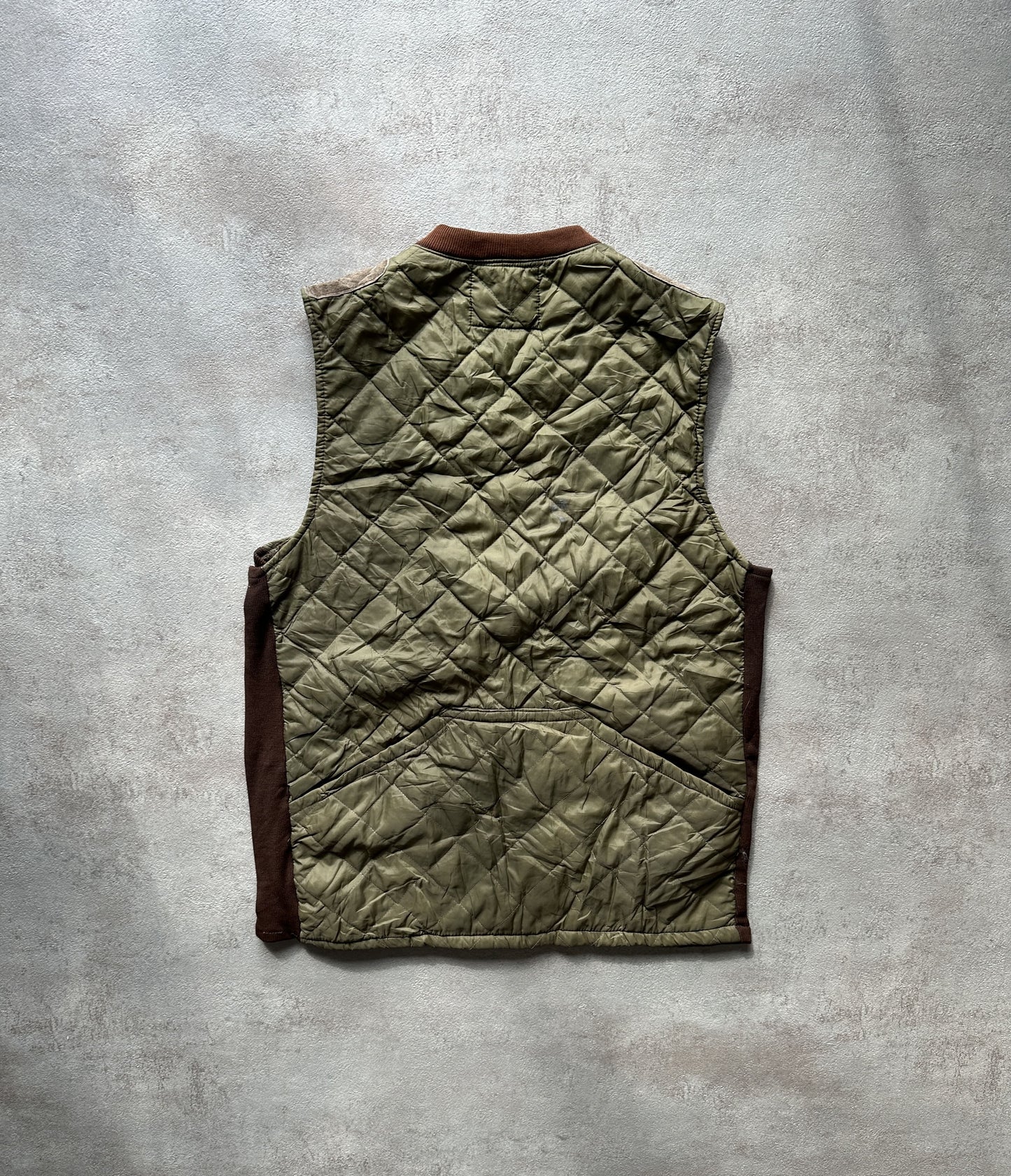 VINTAGE DICKIES MOORLAND SLEEVELESS JACKET - XLARGE