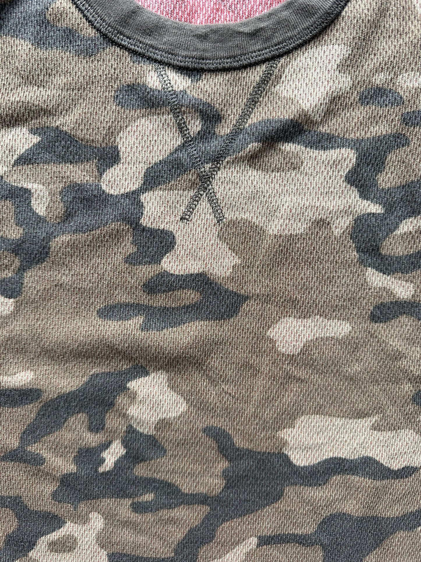 VINTAGE REALTREE CAMO REVERSIBLE LONGSLEEVE T-SHIRT - XLARGE