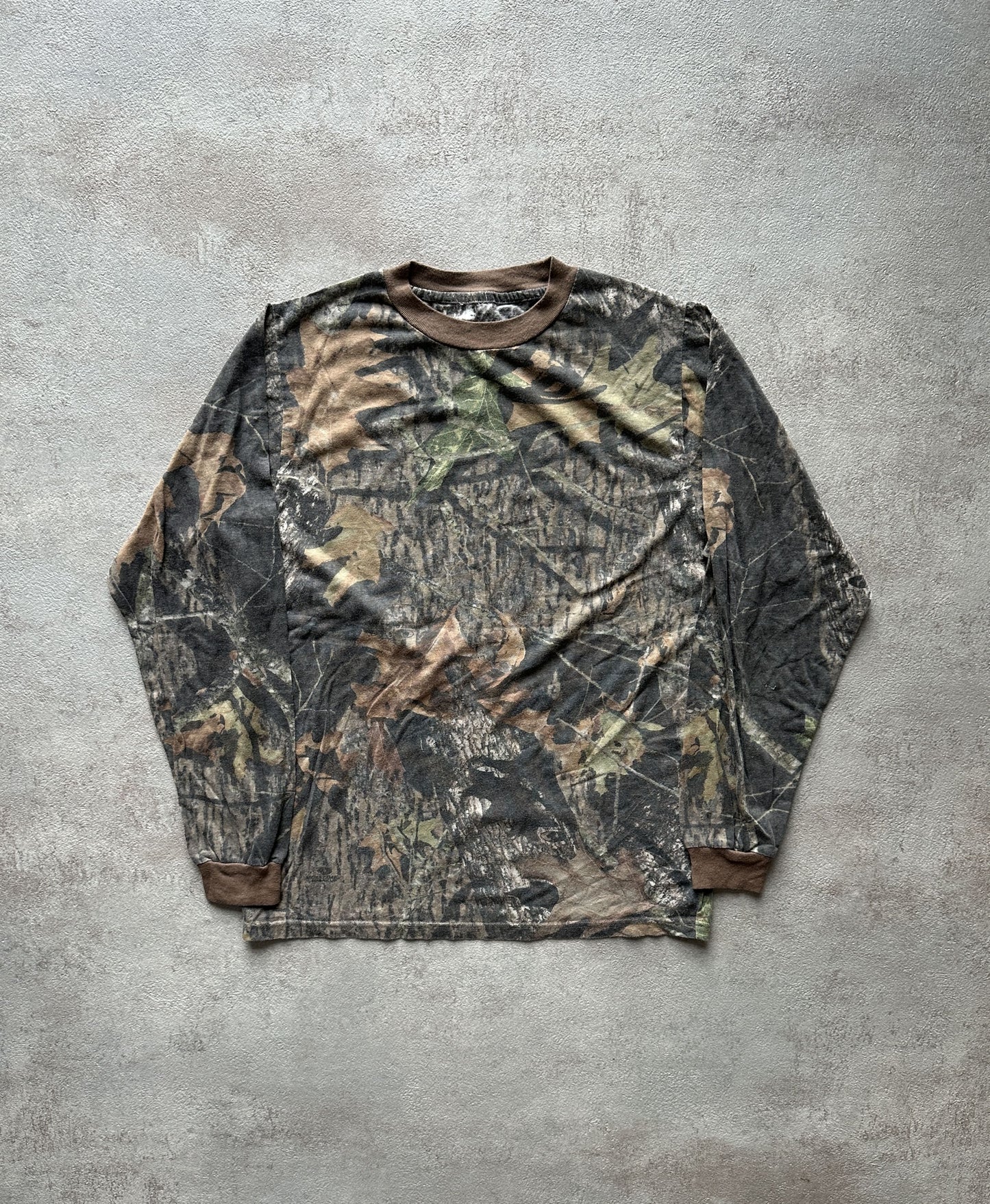 VINTAGE REALTREE CAMO LONGSLEEVE T-SHIRT - XSMALL